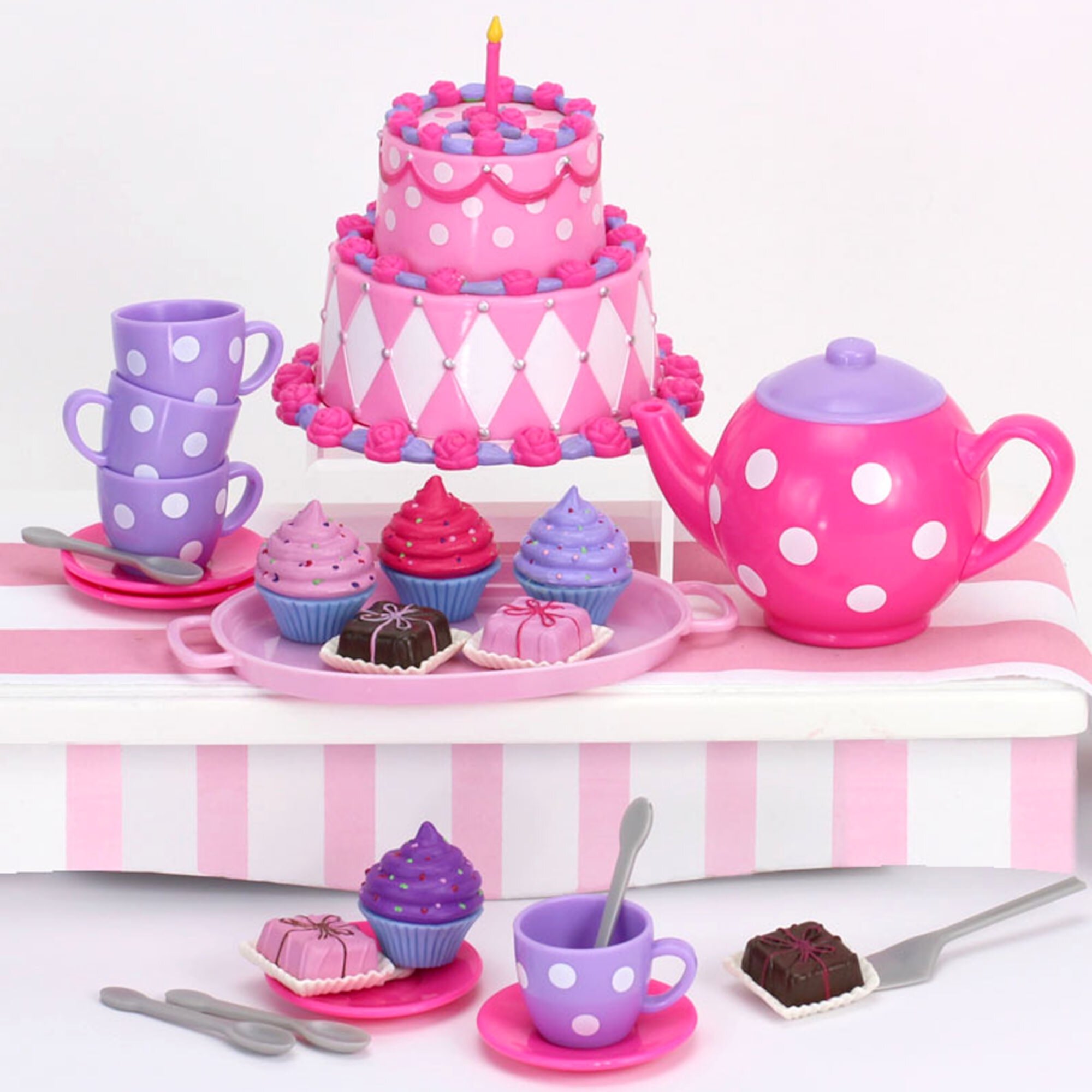 Sophia’s Complete Cake & Tea Party Accessories Set for 18" Dolls Sophia's