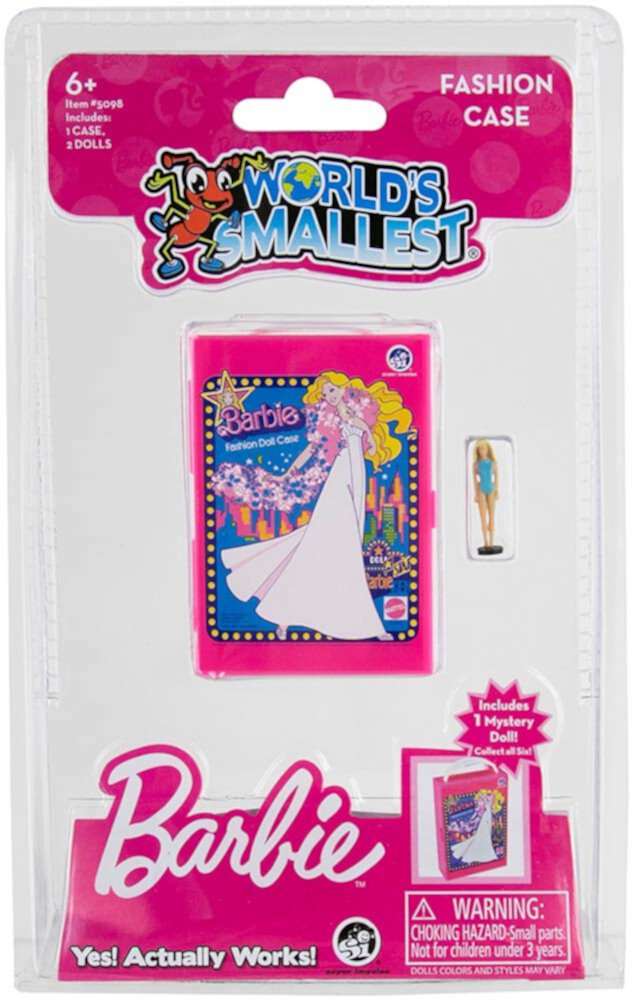 World's Smallest Barbie&reg; in Fashion Case Knick Knack Toy Shack