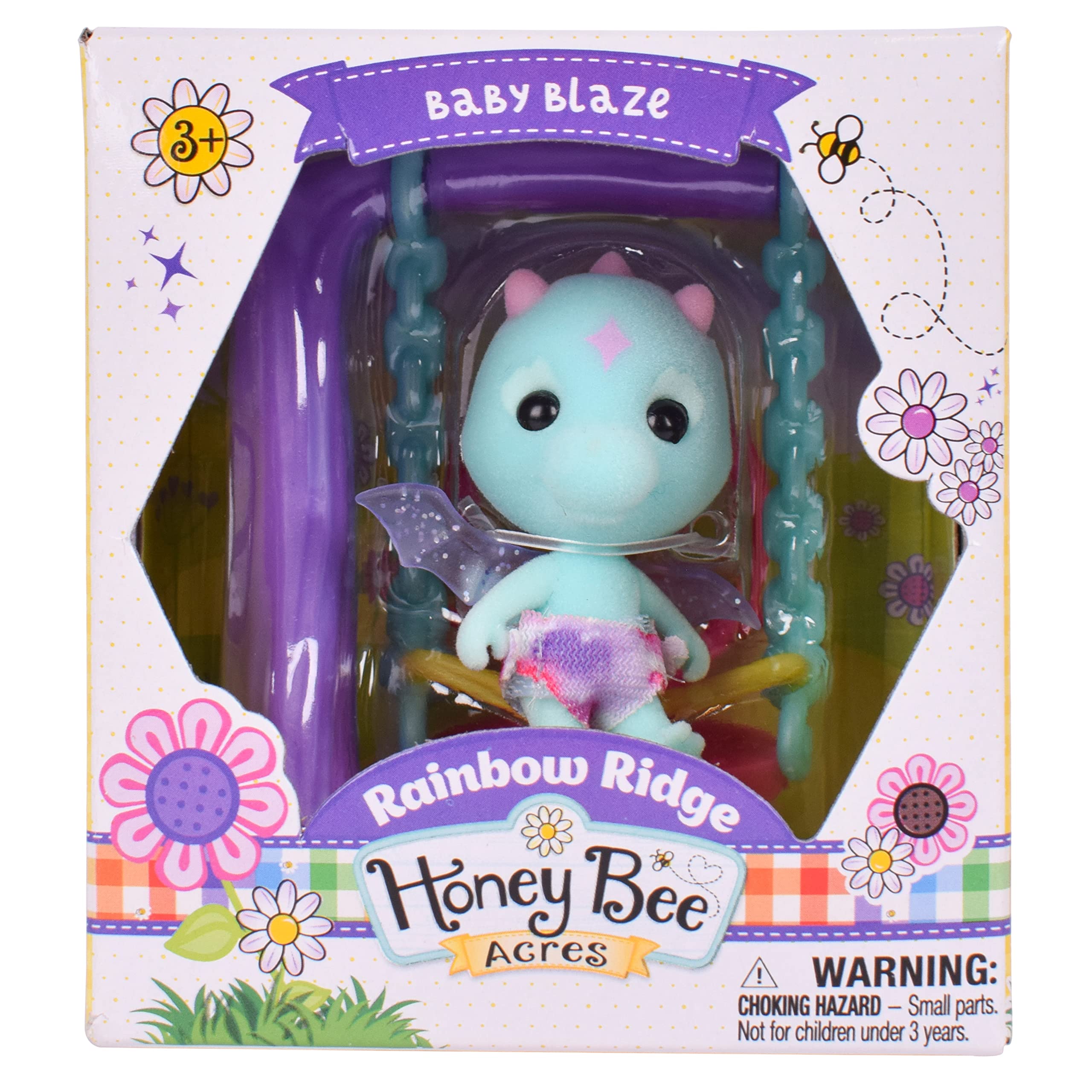 Honey Bee Acres - Rainbow Ridge Collection, Baby Figure with Accessories, Each Sold Separately, Children Ages 3+ Honey Bee Acres