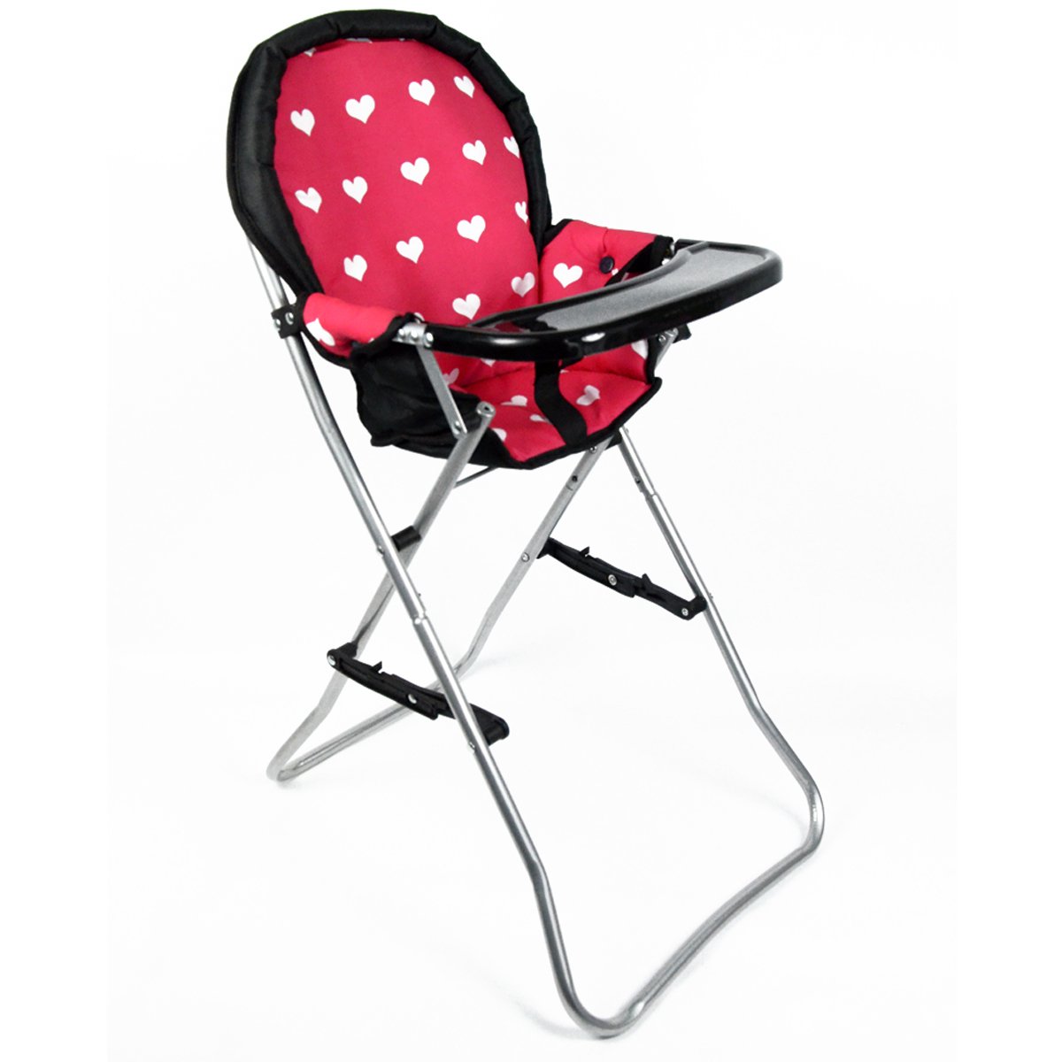 The New York Doll Collection 18 Inch Doll High Chair, Pink The New York Doll Collection