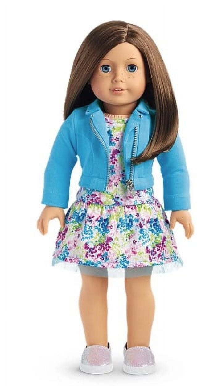 American Girl Truly Me 23 18 inch Doll Dark Brown Hair Blue Eyes American Girl