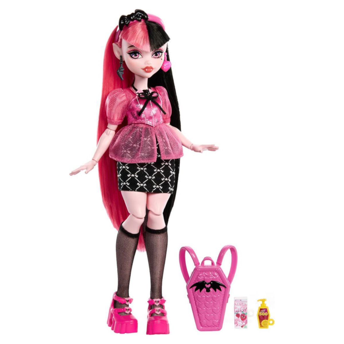 2022 Mattel Monster High G3 Budget Draculaura Day Out Doll Monster High