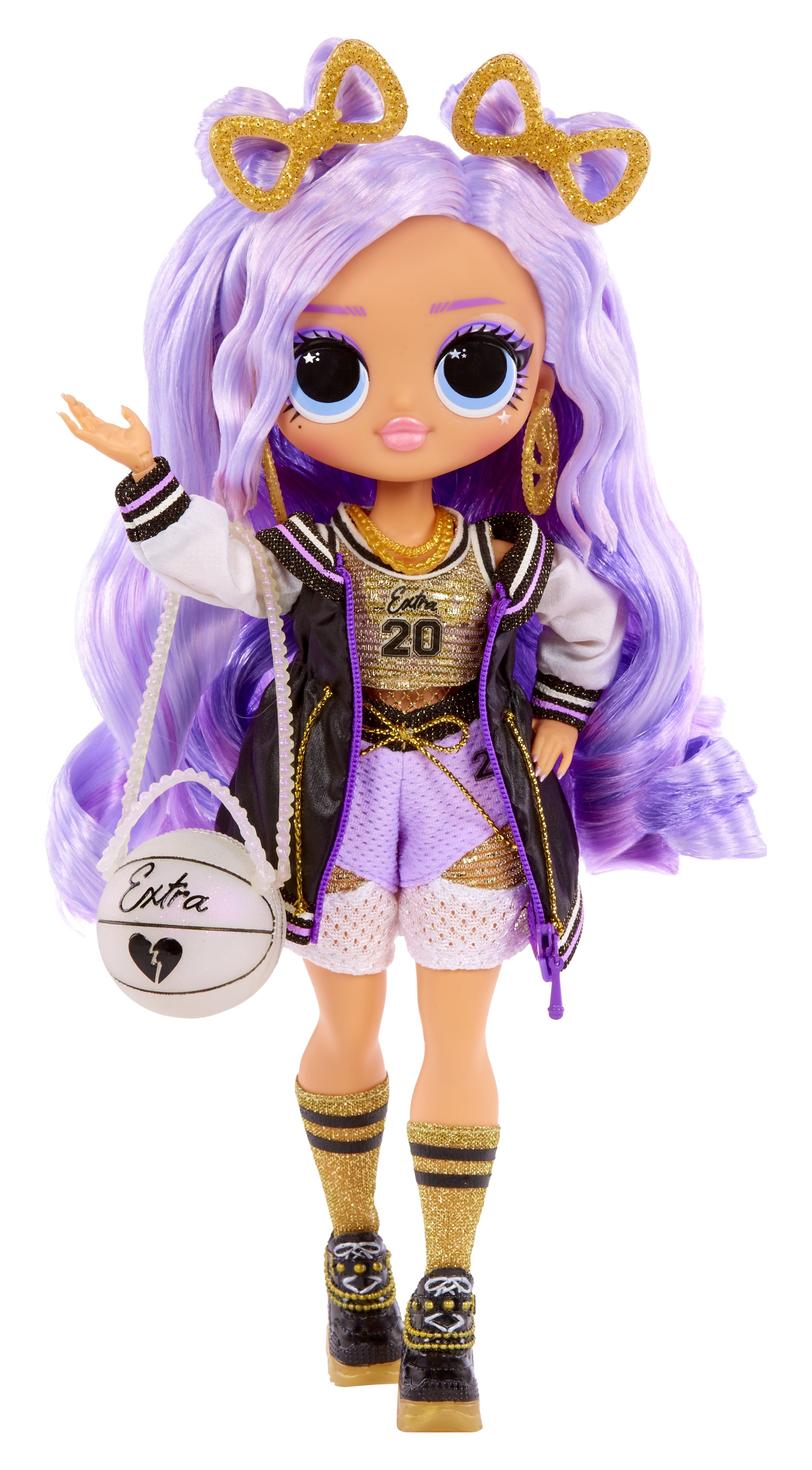 LOL Surprise OMG Sports Fashion Doll Sparkle Star with 20 Surprises Including Multiple Fashion & Sports Accessories – Great Gift for Kids Ages 4+ L.O.L. Surprise!