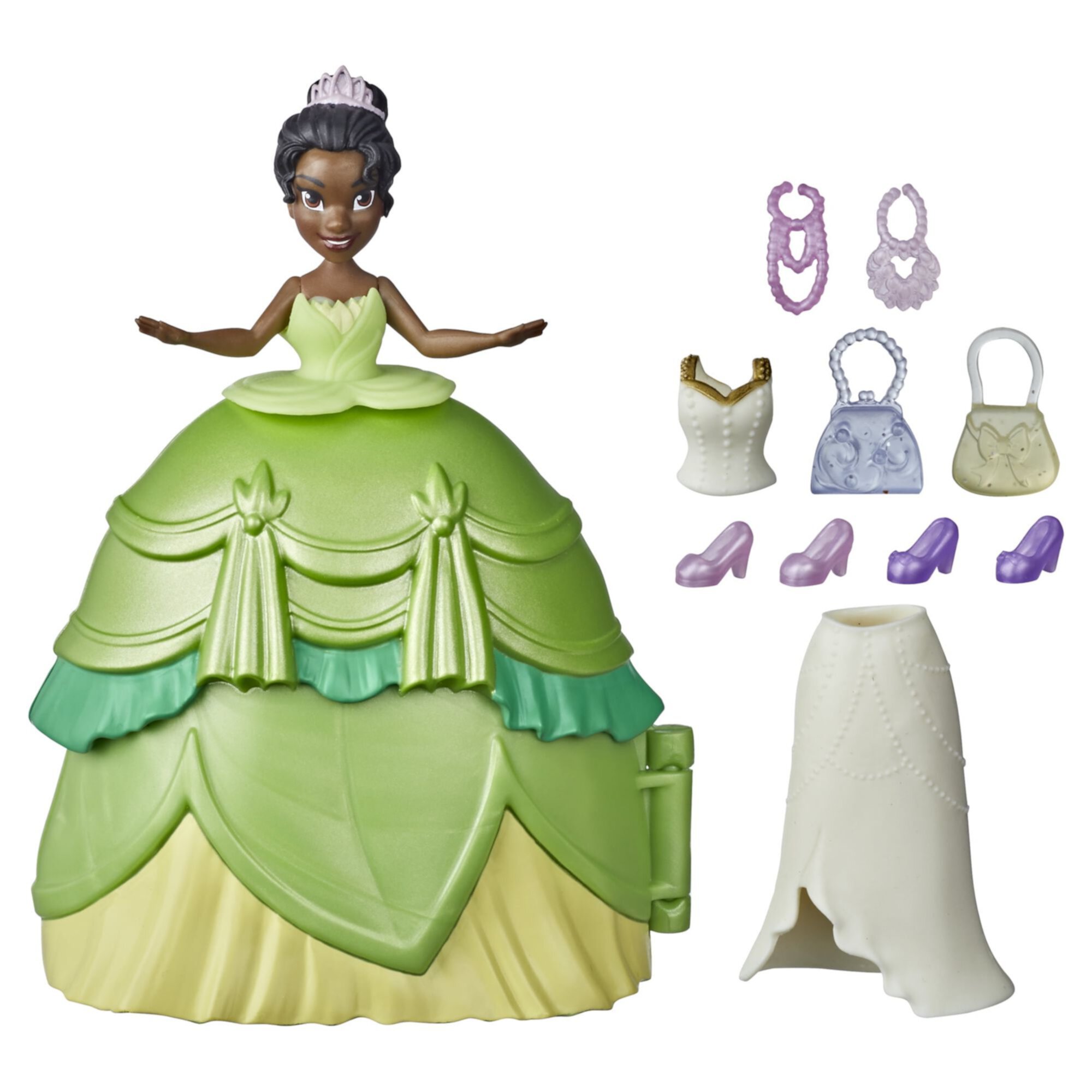 Disney Princess Secret Styles Fashion Surprise Tiana, Doll Playset, Accessories Disney Princess