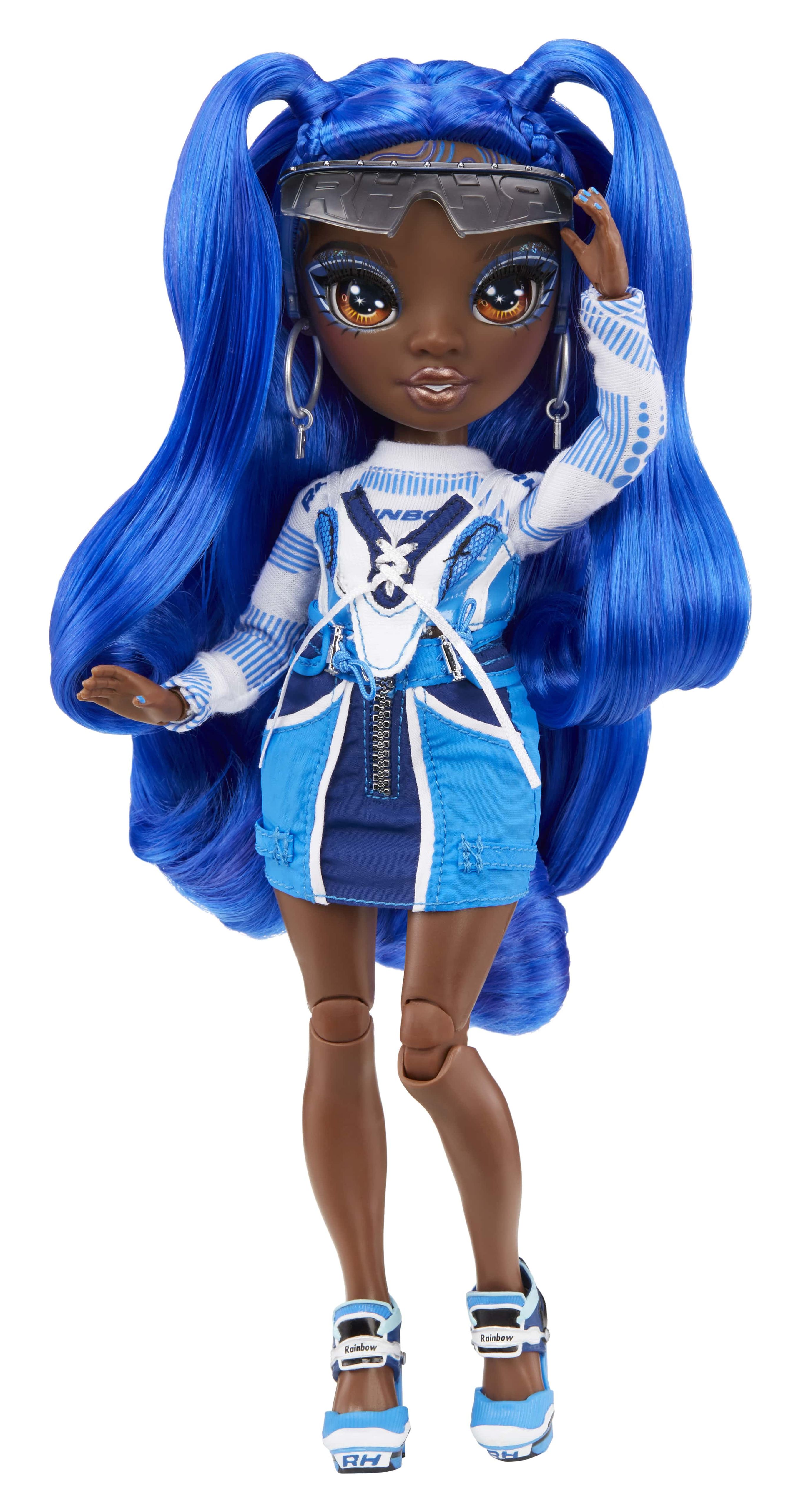 Rainbow High Coco Vanderbalt- Cobalt Blue Fashion Doll. 2 Designer Outfits to Mix & Match with Accessories, Great Gift for Kids 6-12 Years Old and Collectors Rainbow High