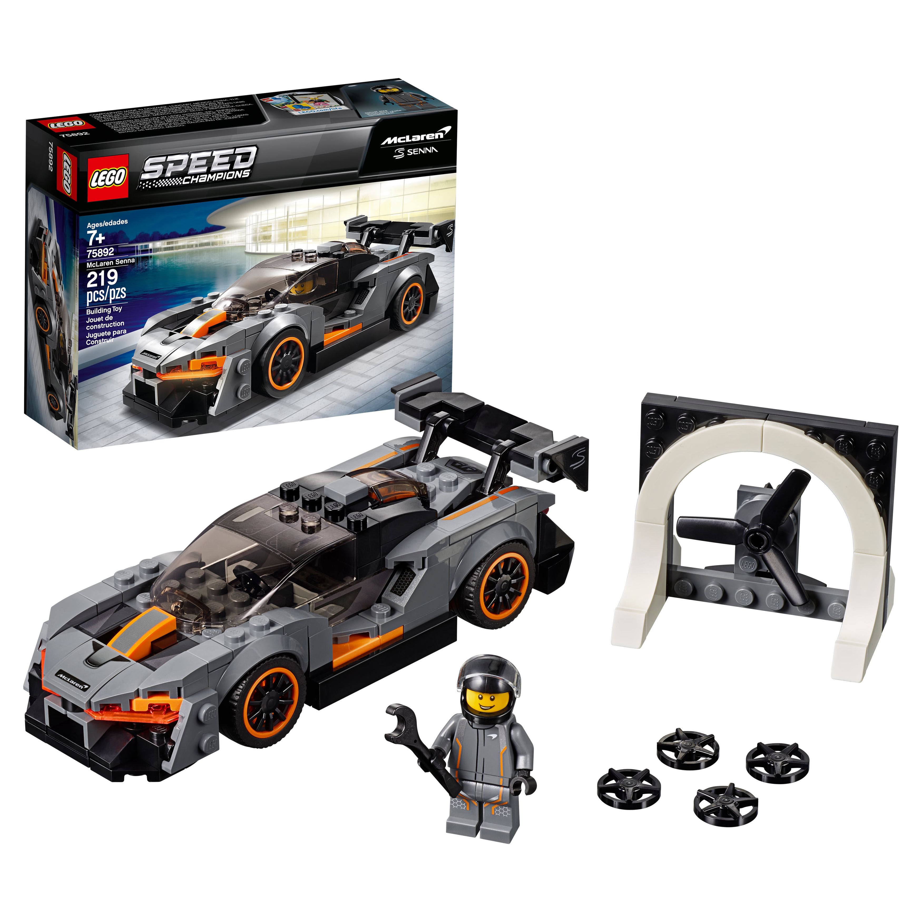 LEGO Speed Champions: McLaren Senna - 219 Piece Building Kit [LEGO, #75892, Ages 7+] Lego