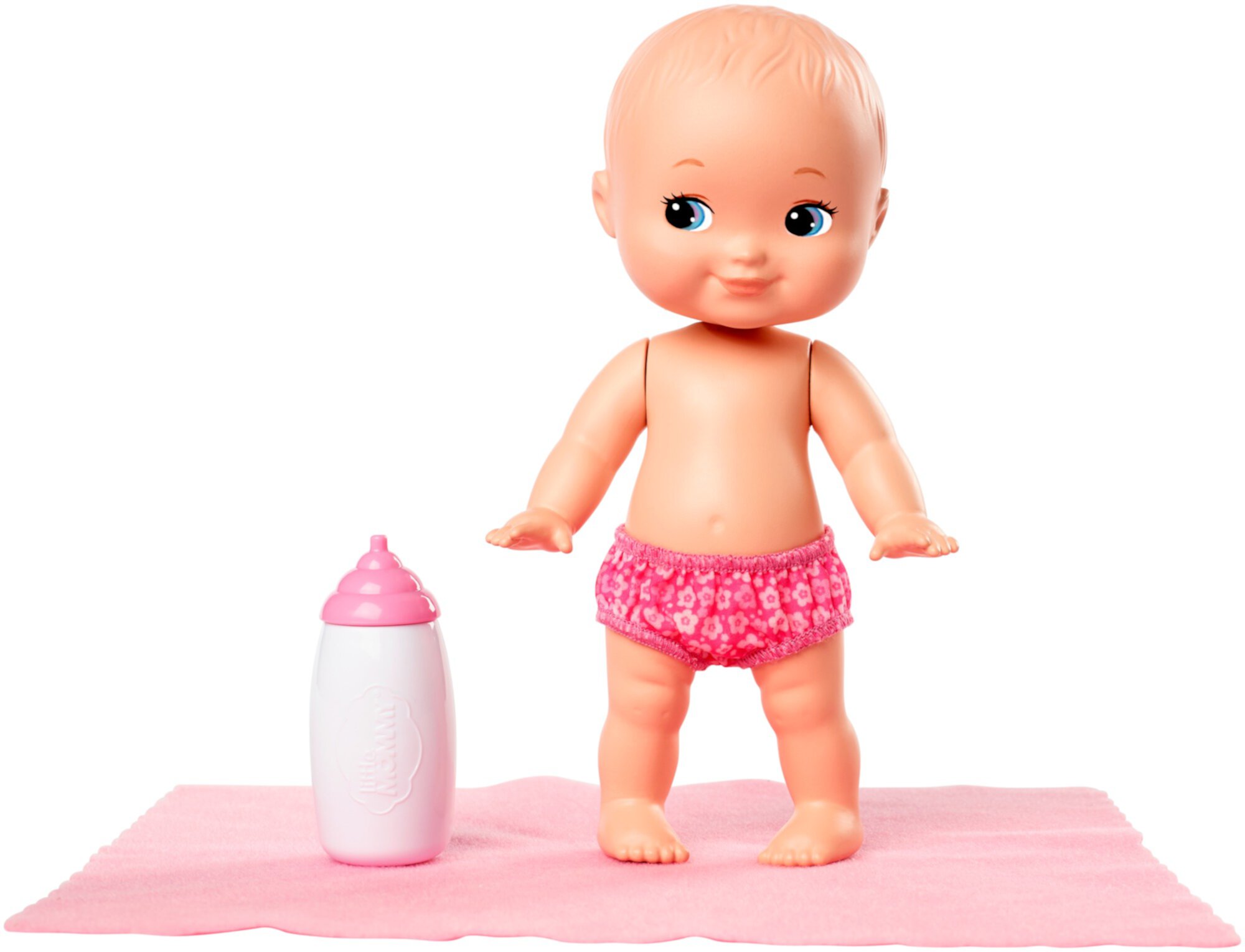 Маленькая кукла Little Mommy с реалистичным дизайном для малышей, 30 см Mattel