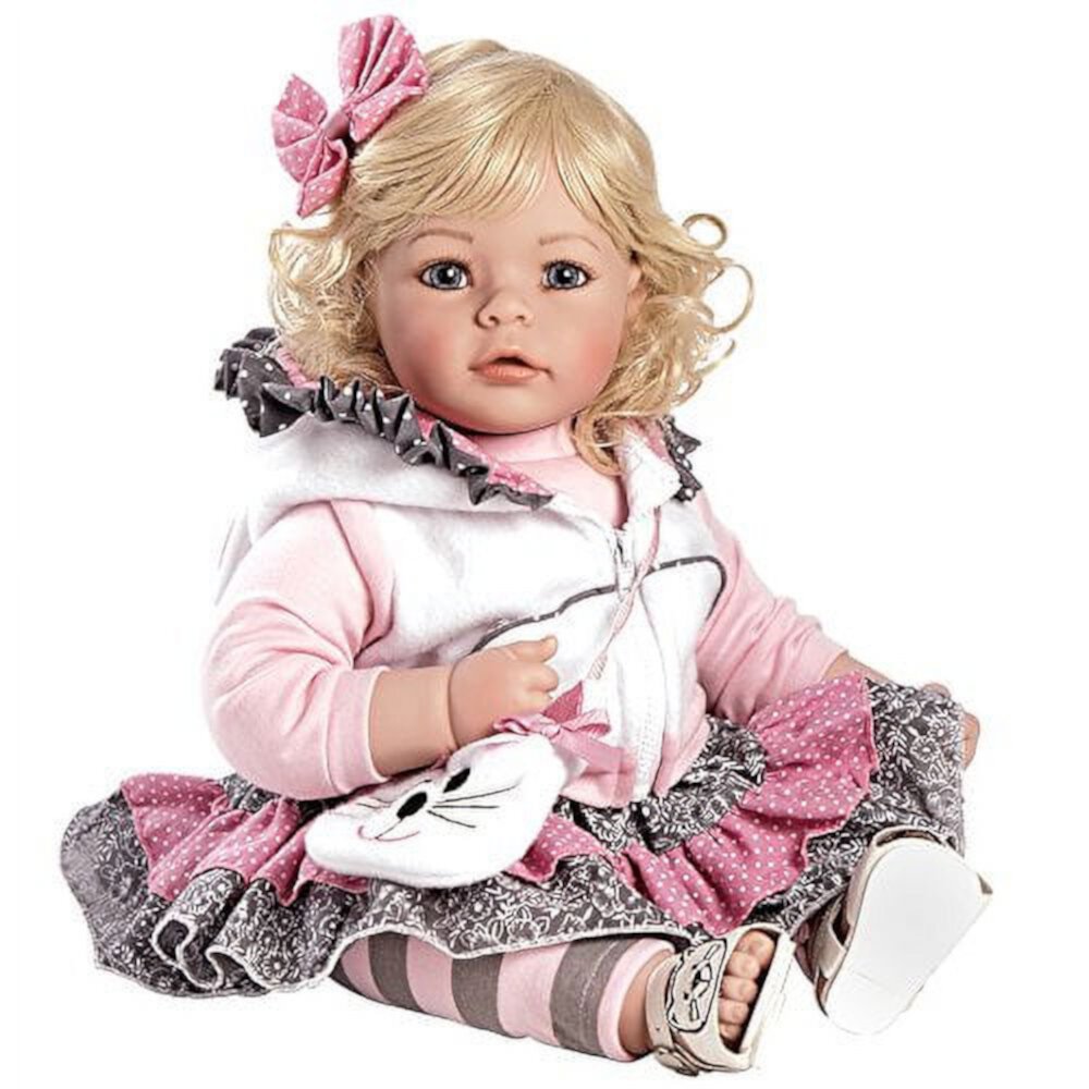 Adora Toddler Time Babies, 20" Premium Doll with Hand Painted Eyelashes and Face, Fresh Baby Powder Scent and Removable Clothing, Birthday Gift For Ages 6+ - The Cat’s Meow Adora