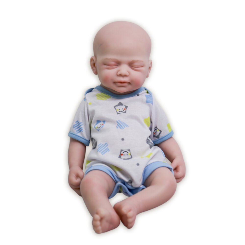 Full Body Silicone Reborn Baby Doll Realistic Baby Toys New Born Dolls For Kids Lovely Reborn Baby Doll Cosdoll