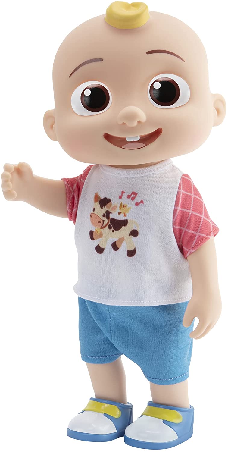 CoComelon Official Deluxe Interactive JJ Doll with Sounds. This item will be released on November 22, 2021. CoComelon