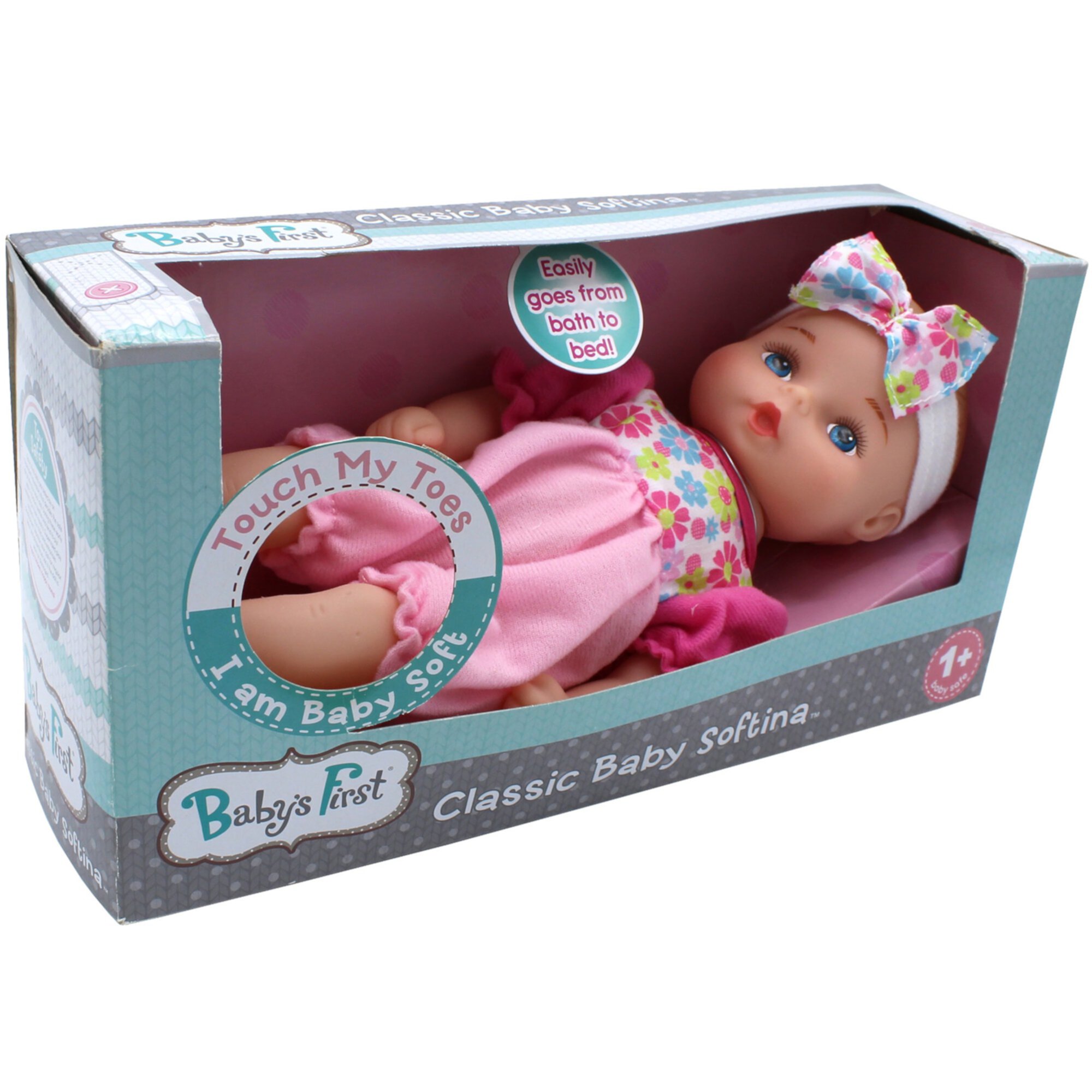 Baby's First Classic Softina Jumper Toy Doll - All Ages Baby's First