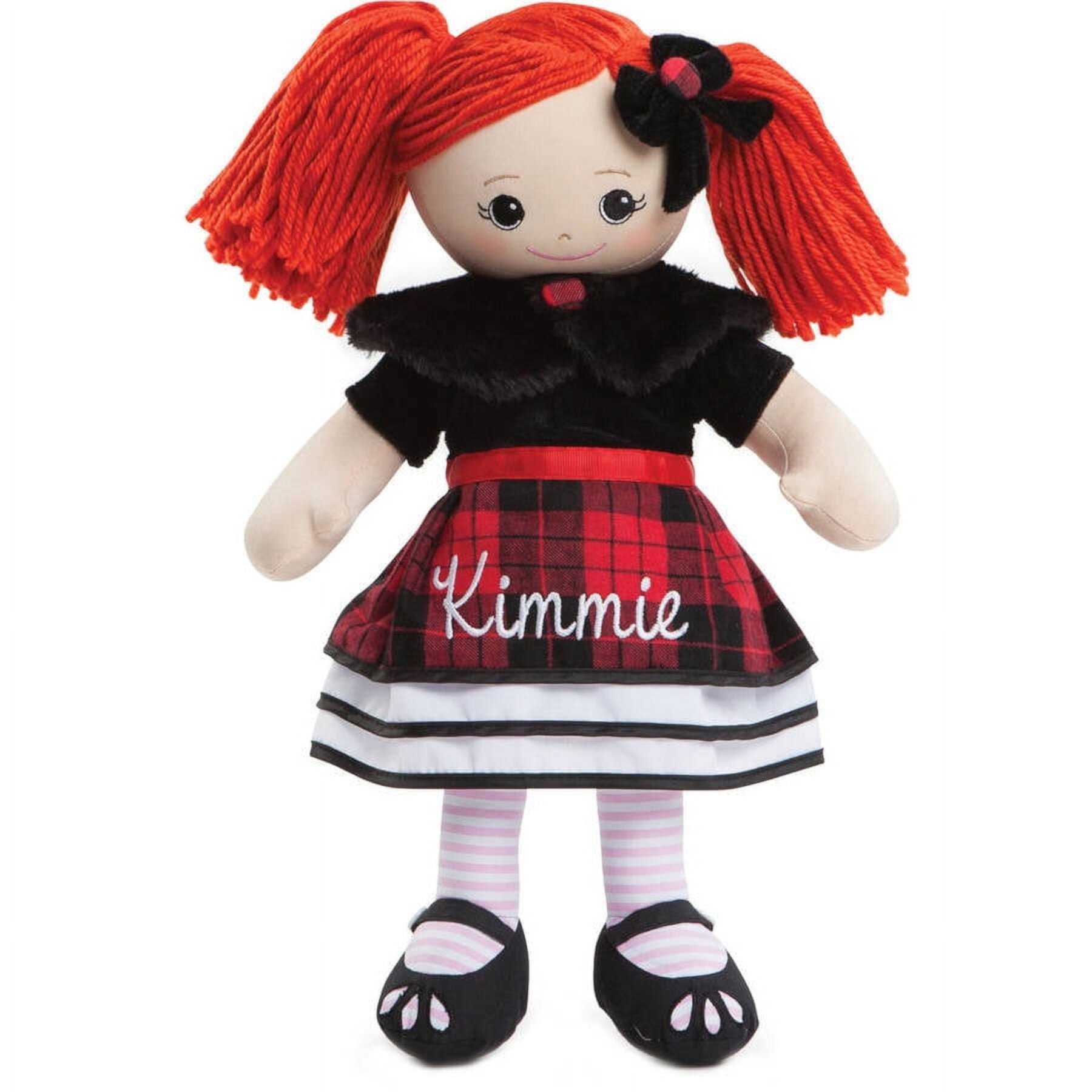 Personalized Rag Doll With Winter Dress ONLINE