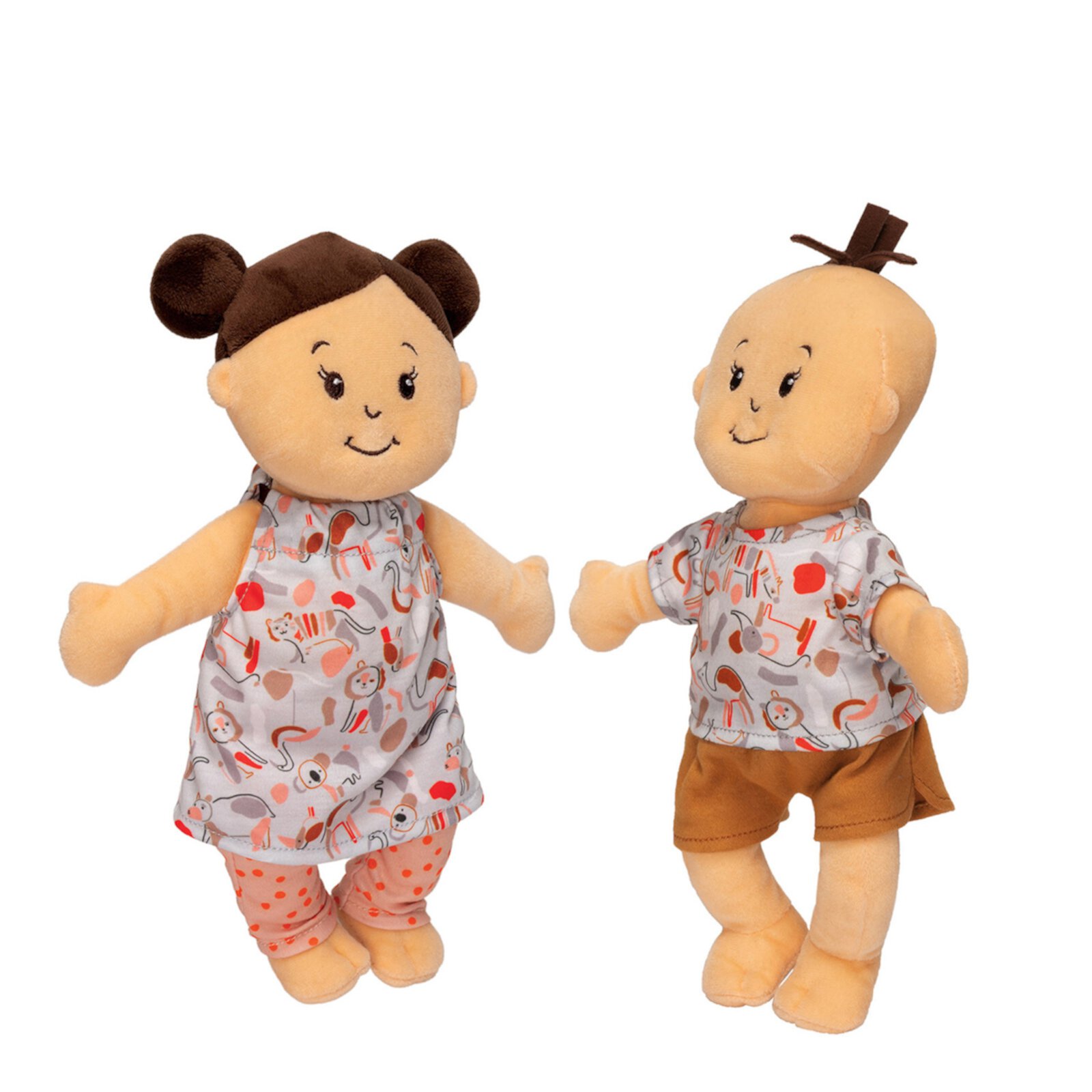 Manhattan Toy Wee Baby Stella Peach 12" Soft Toy Baby Twin Dolls Manhattan Toy