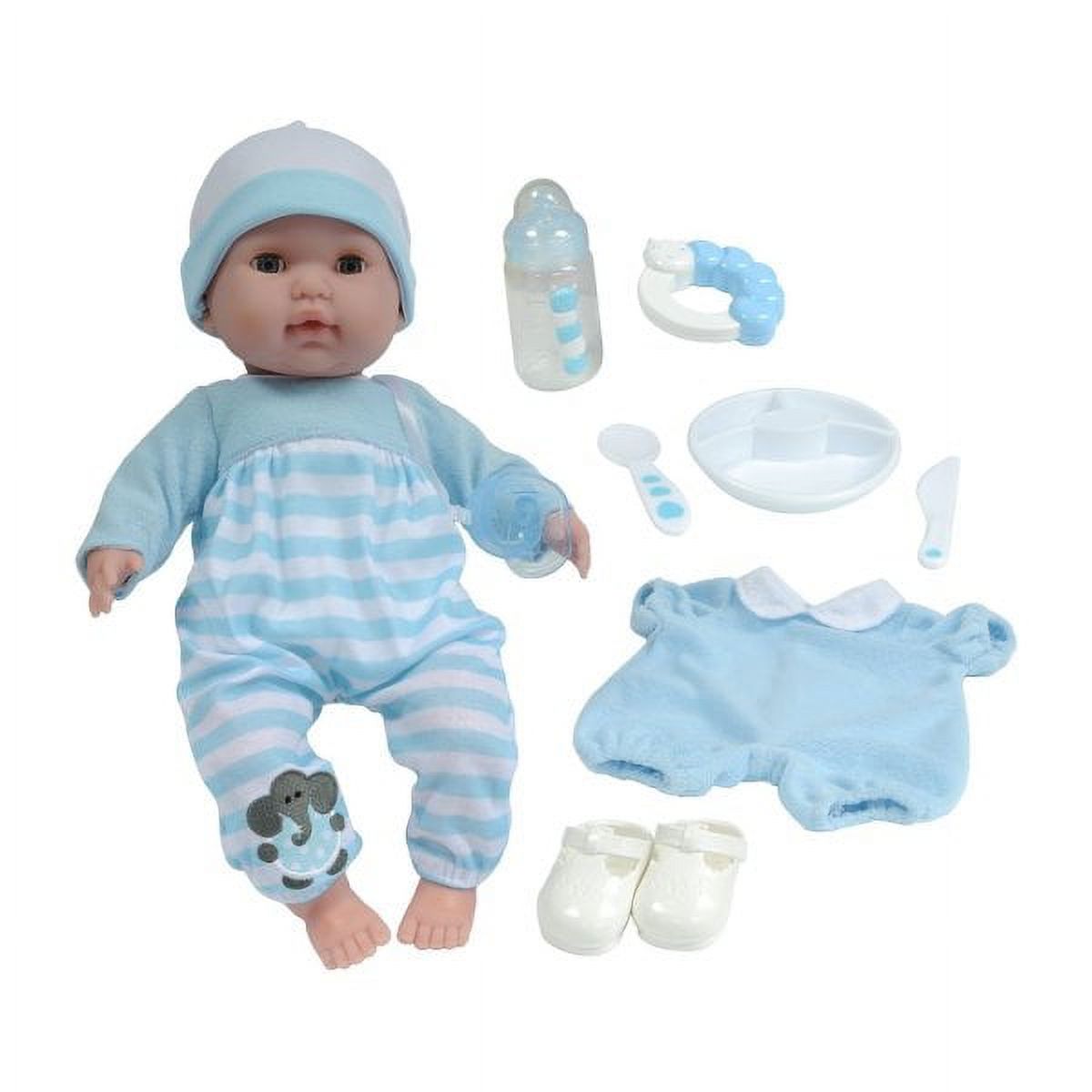 Jc Toys Berenguer Boutique 15 inch Soft Body Baby Doll Gift Set, Open/Close Eyes In Blue Coming soon