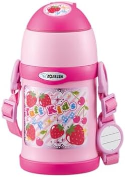 ZOJIRUSHI Canteen 2-Way Cup & Straw Stainless Steel Bottle 450ml Pink SC-ZT45-PA Zojirushi