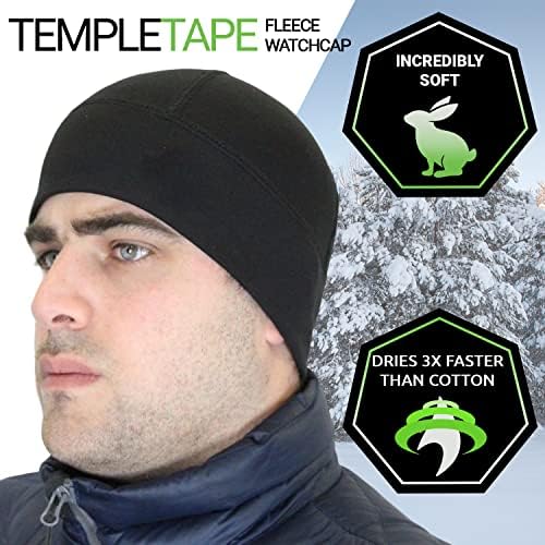 Тактическая флисовая шапка Watch Cap для мужчин и женщин - легкая и теплая Temple Tape