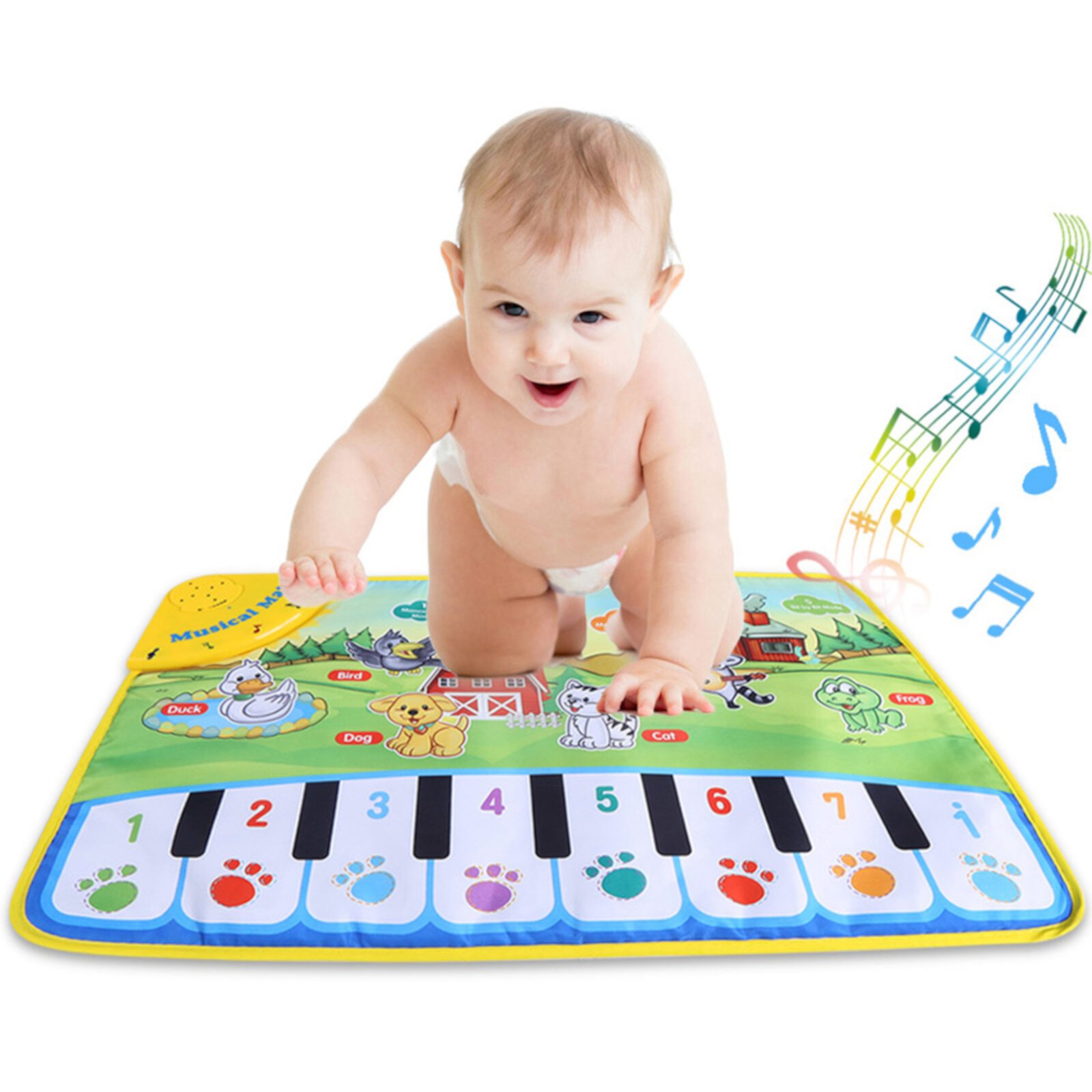 Cozyroom 39x60cm Baby Musical Carpet Children Play Mat Girls Piano Music Gift Boy Educational Mat Cozy.room