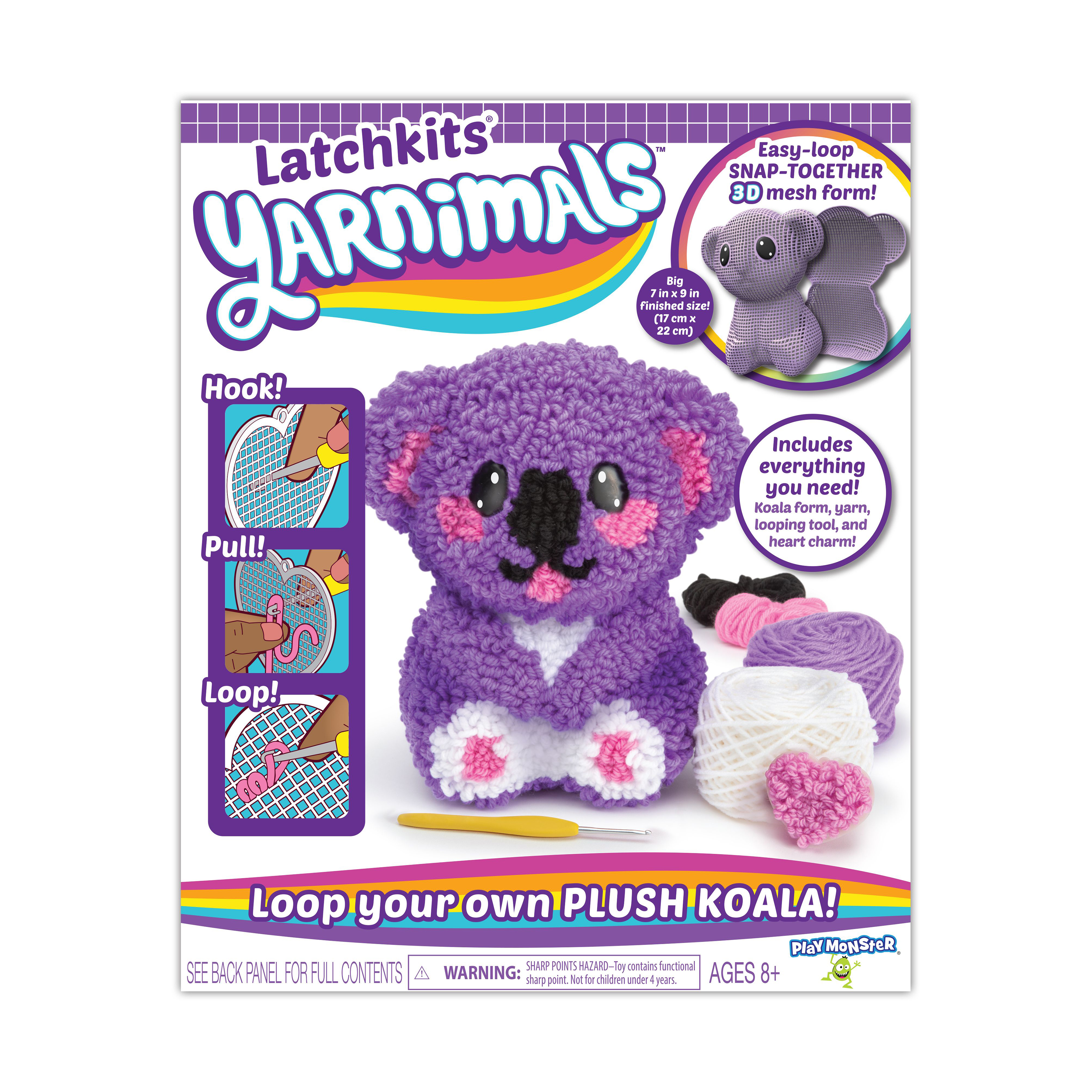 PlayMonster Latchkits Yarnimals - Koala PLAYMONSTER