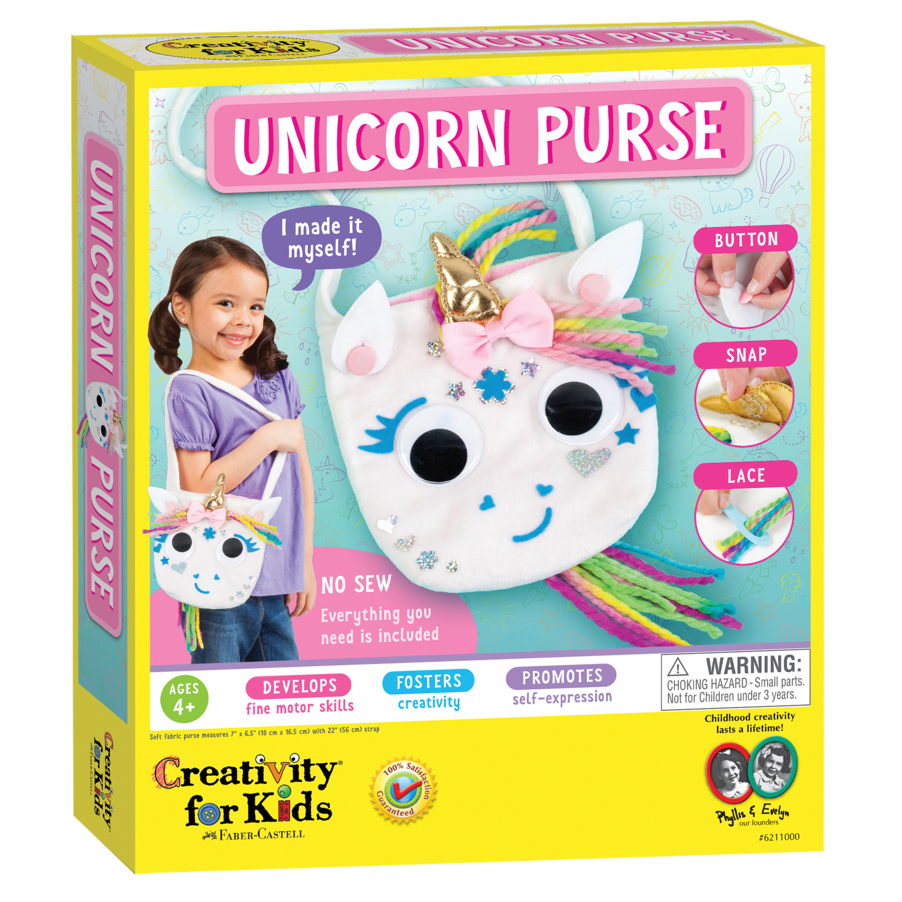 Creativity for Kids Make Your Own Unicorn Purse- Child Craft Activity for Boys and Girls Creativity for Kids