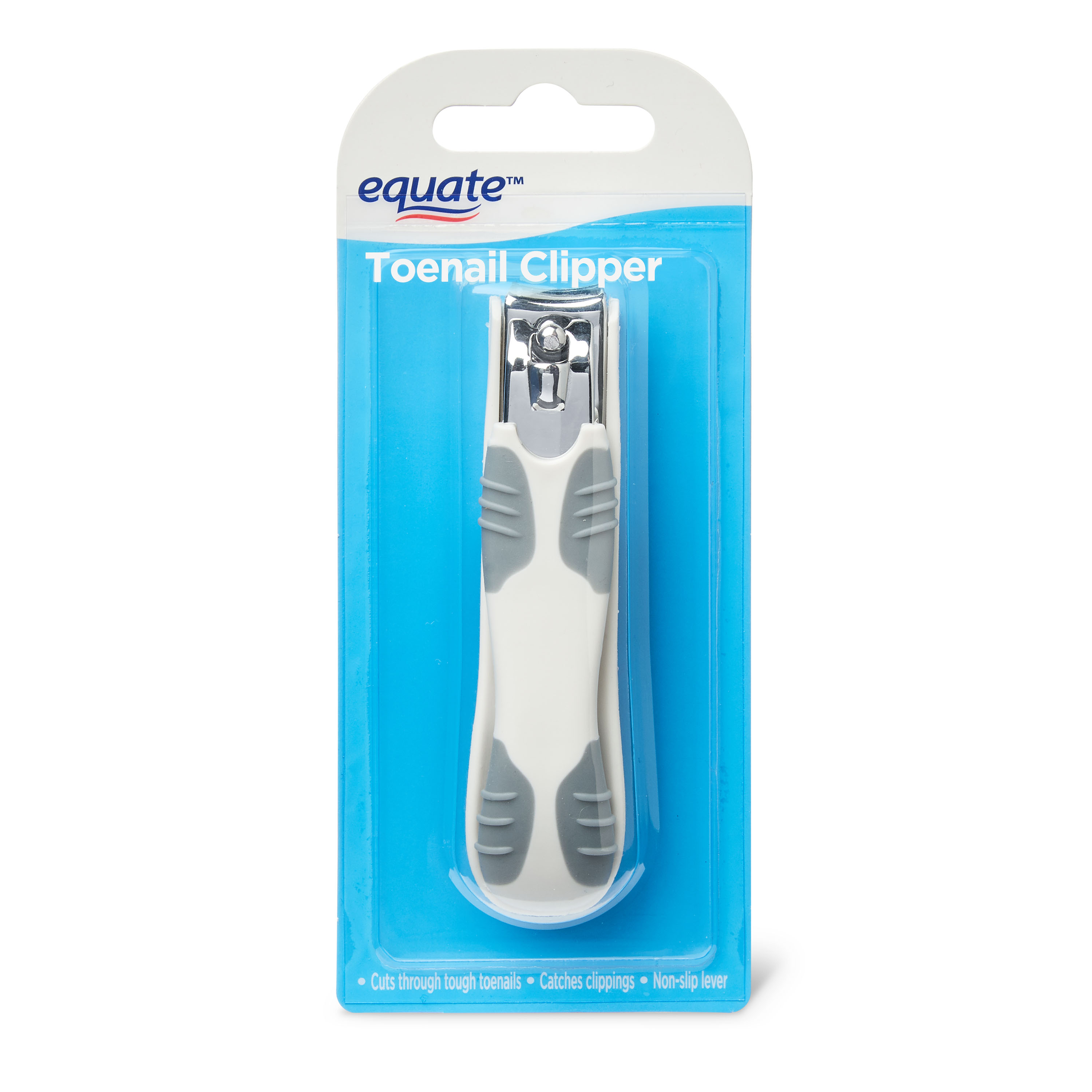 Equate Beauty Stainless Steel Non-Slip Sure Grip Toenail Clipper Equate