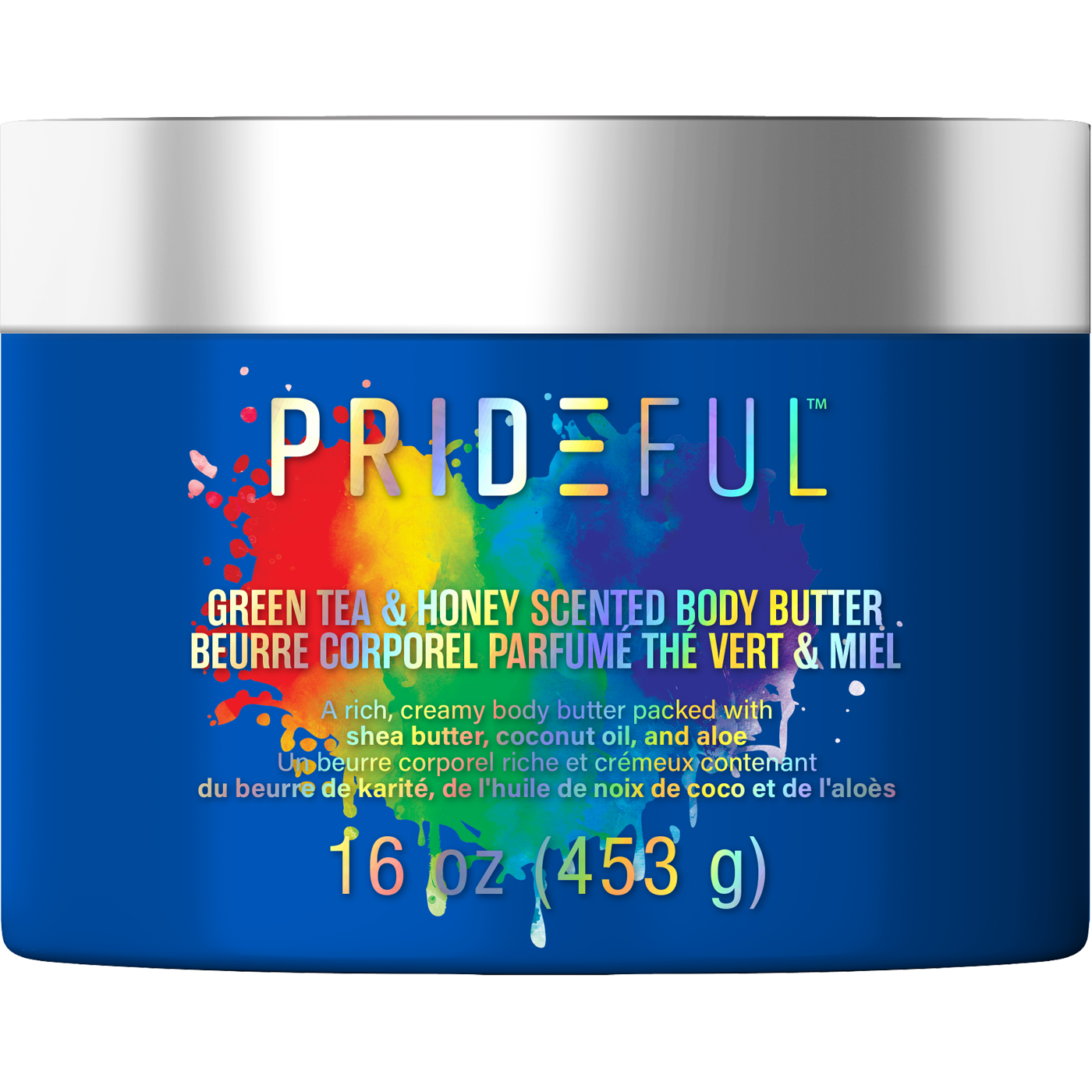 Prideful Body Butter, Green Tea & Honey, 10.5 oz Prideful