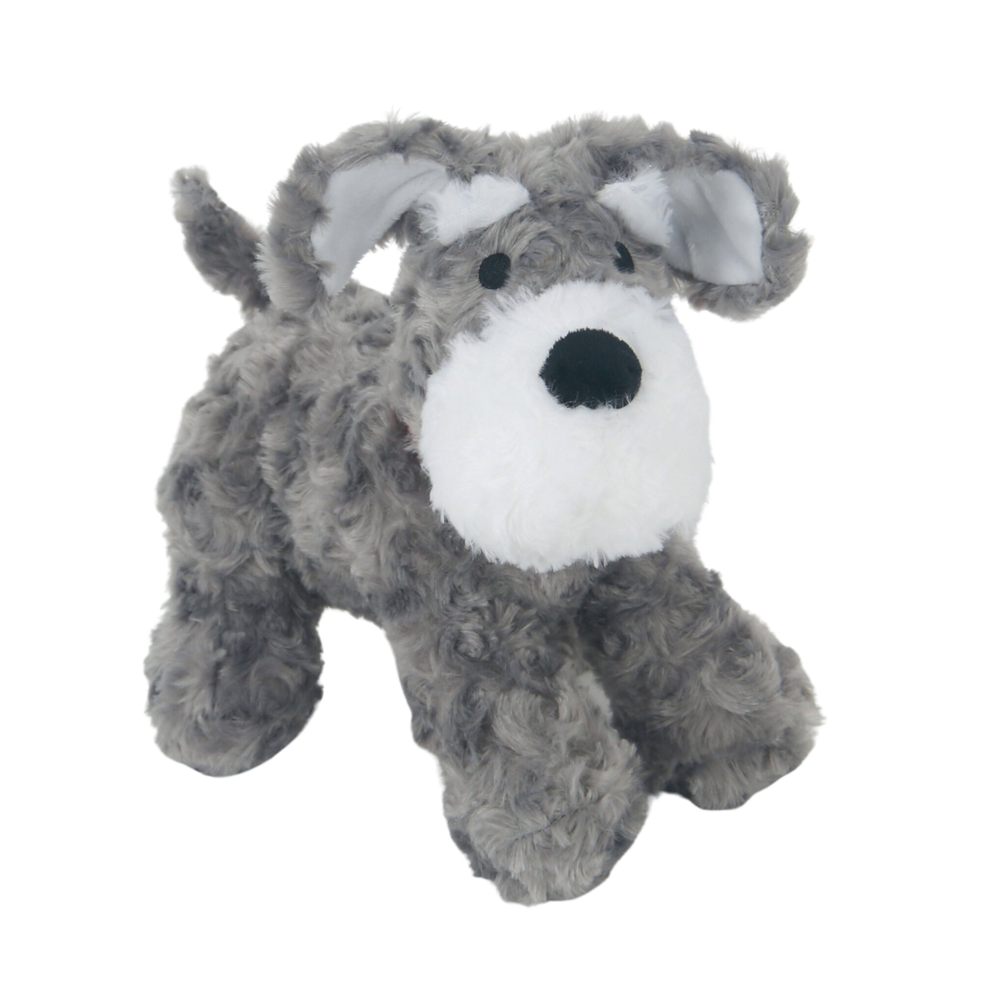 Bedtime Originals Plush Gray/White Dog Stuffed Animal - Whiskers Bedtime Originals