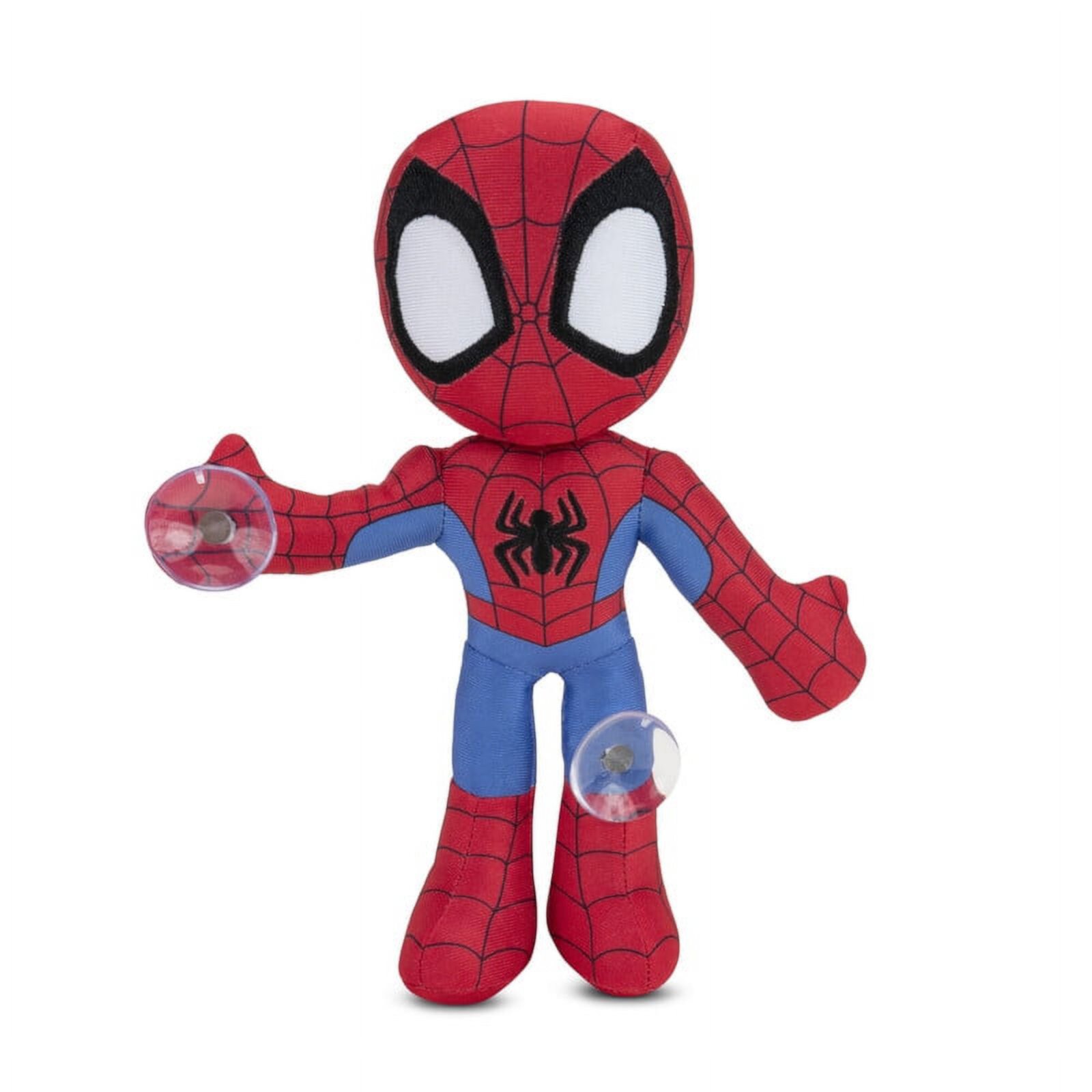 Spider-Man Spidey and his Amazing Friends 9" Plush Toy with Suction Cup Spider-Man