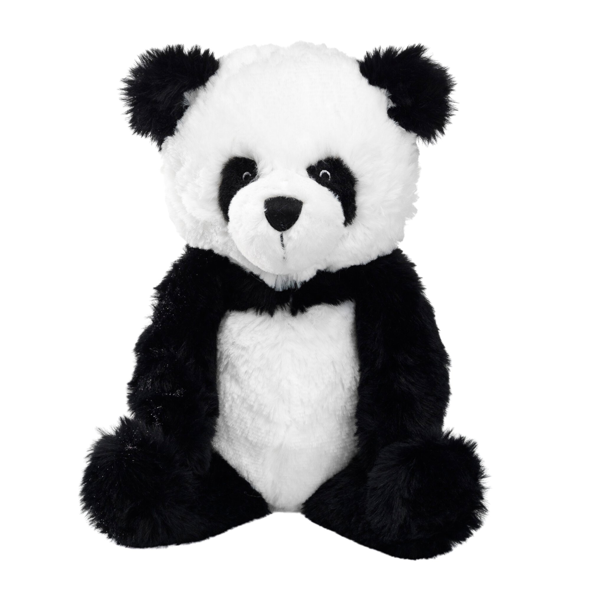 Lambs & Ivy Wild Life Black/White Plush Panda Bear Stuffed Animal Toy - Lucky Lambs & Ivy