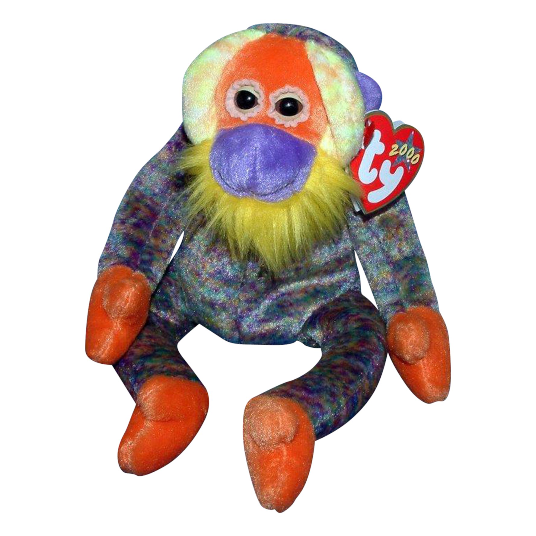 Ty Beanie Baby: Bananas the Orangutan | Stuffed Animal | MWMT TY