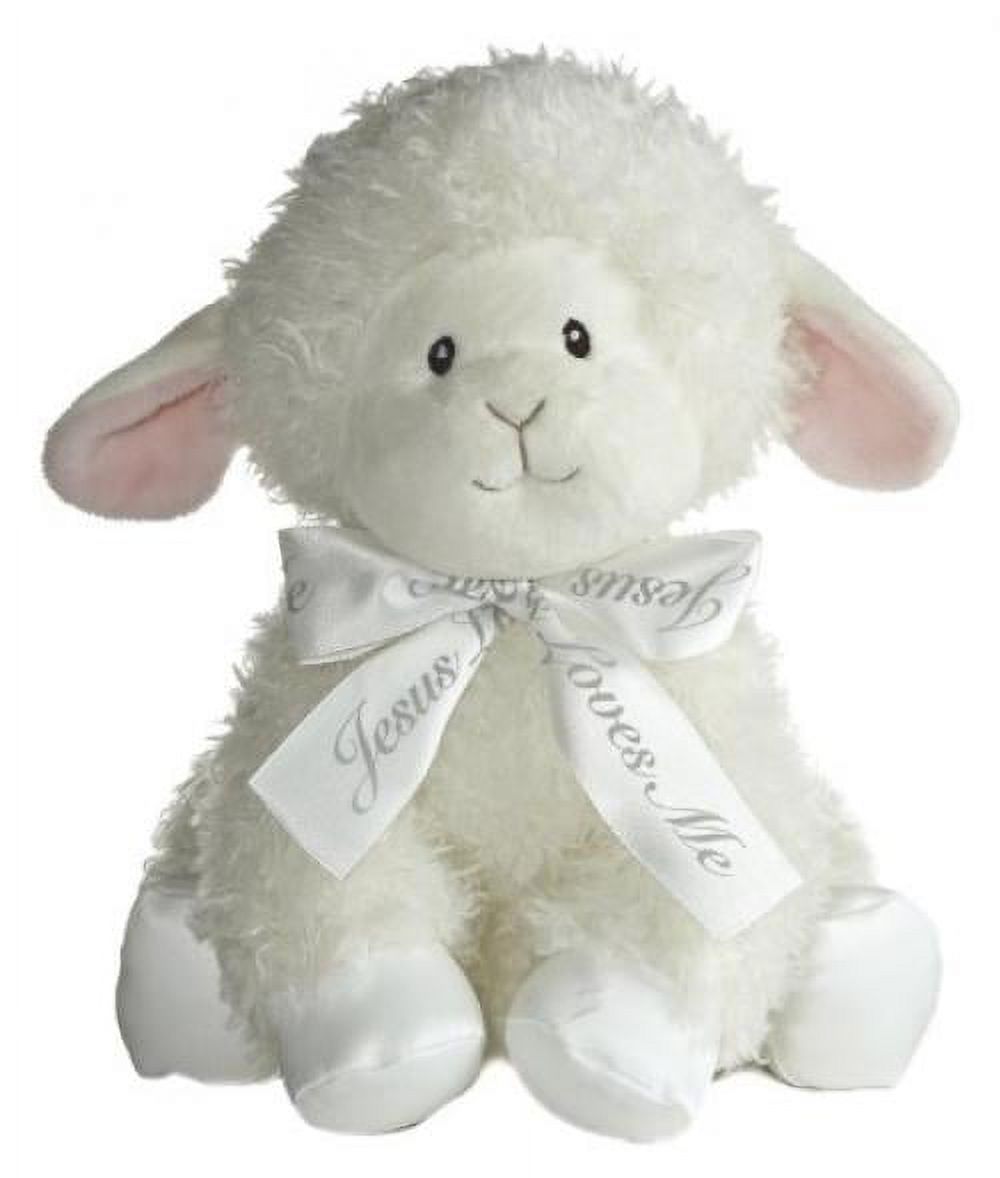 Aurora Baby Blessings Wind Up Musical Plush, Lamb Aurora