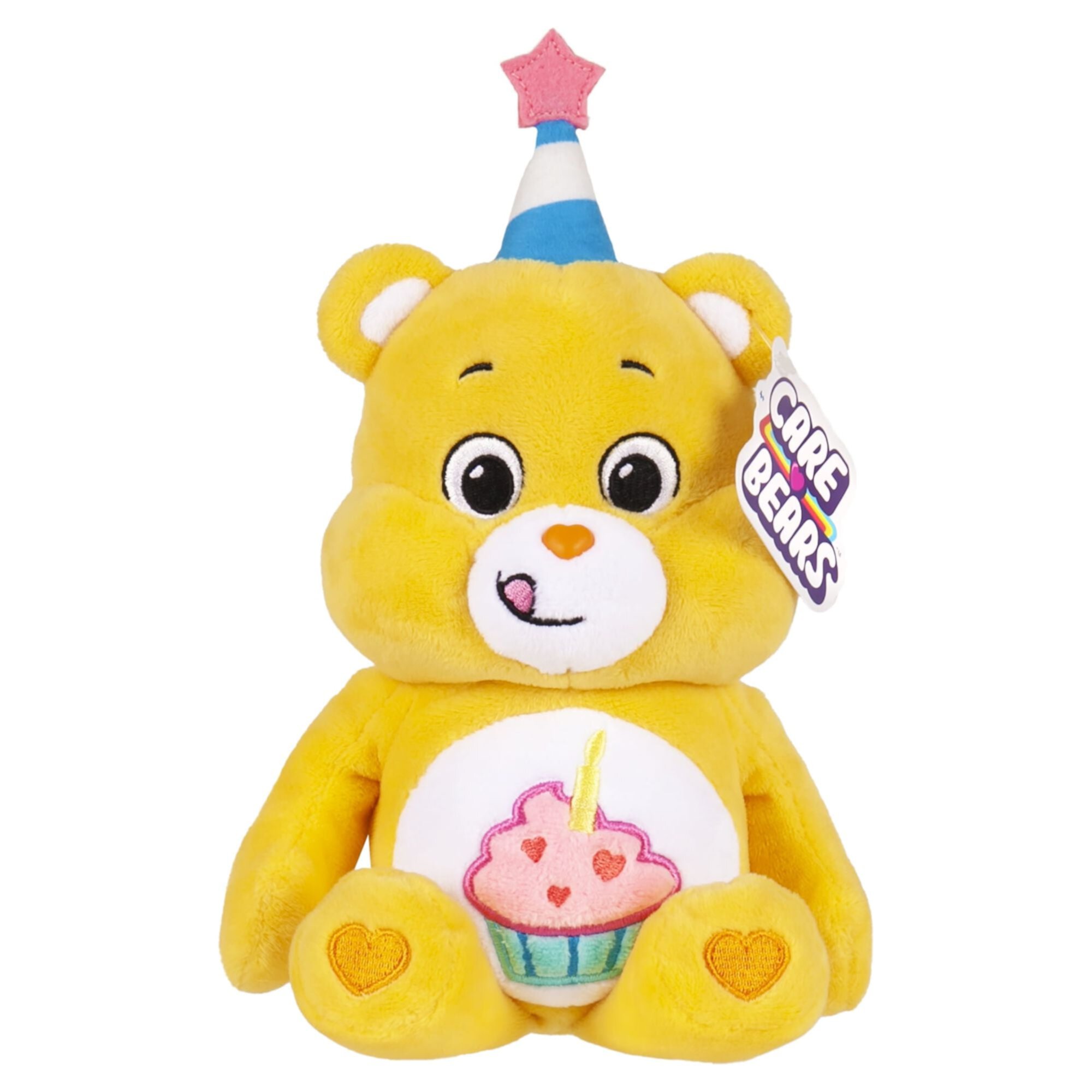 NEW Care Bears - 9" Bean Plush - Soft Huggable Material - Funshine Bear Care Bears