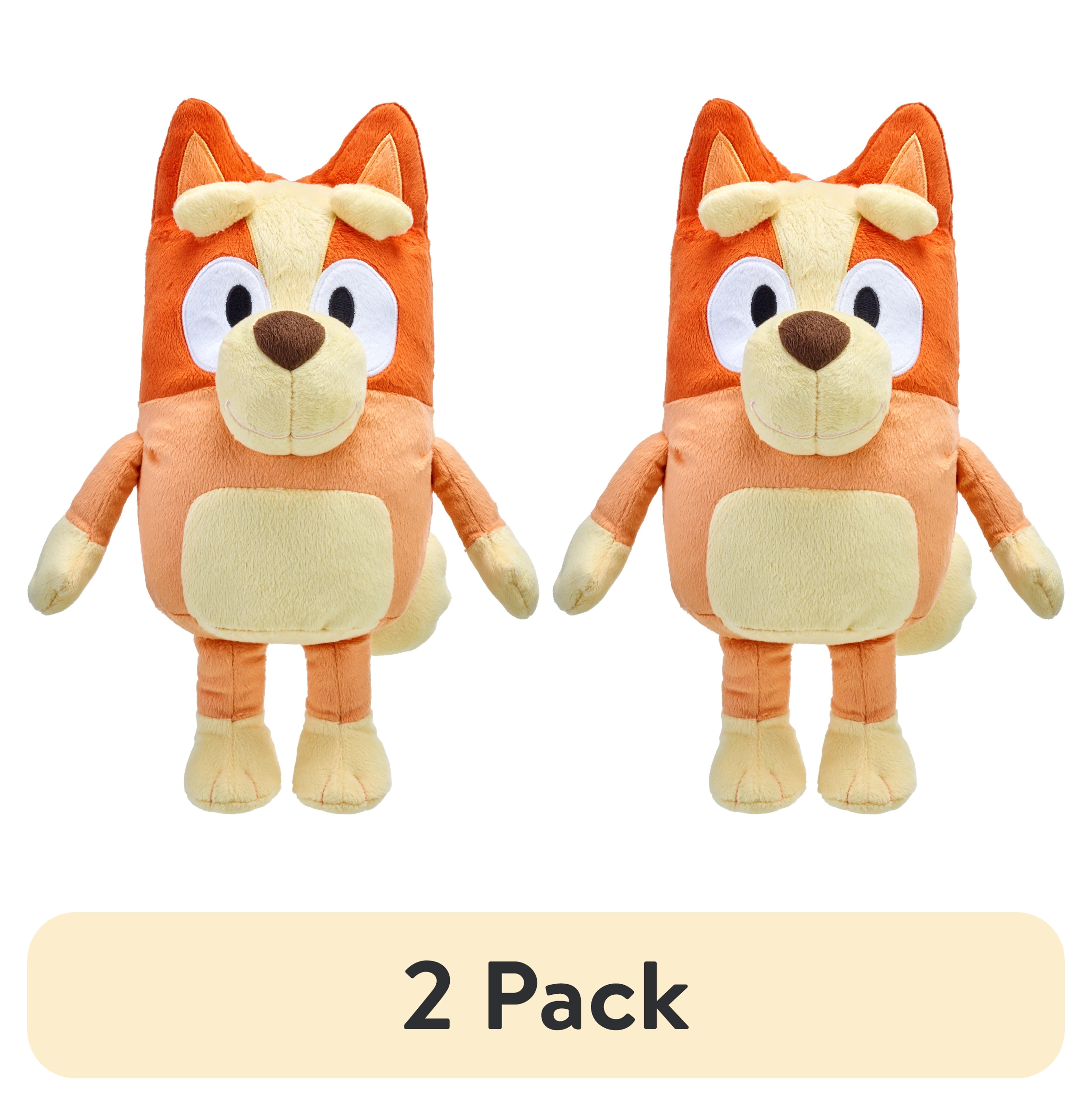 (2 pack) Bluey, Talking Bingo 12 inch  Plush, Toddler Toy Bluey