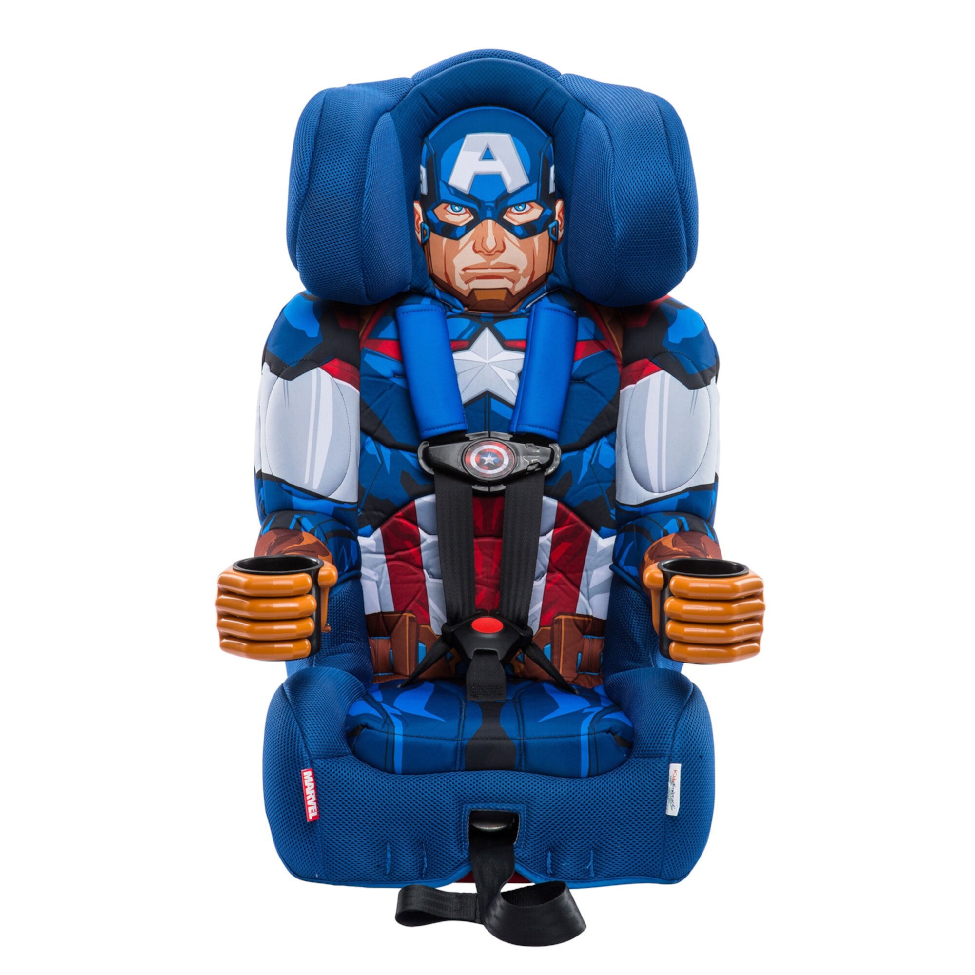 KidsEmbrace Combination Harness Booster Car Seat, Marvel Avengers Captain America KidsEmbrace