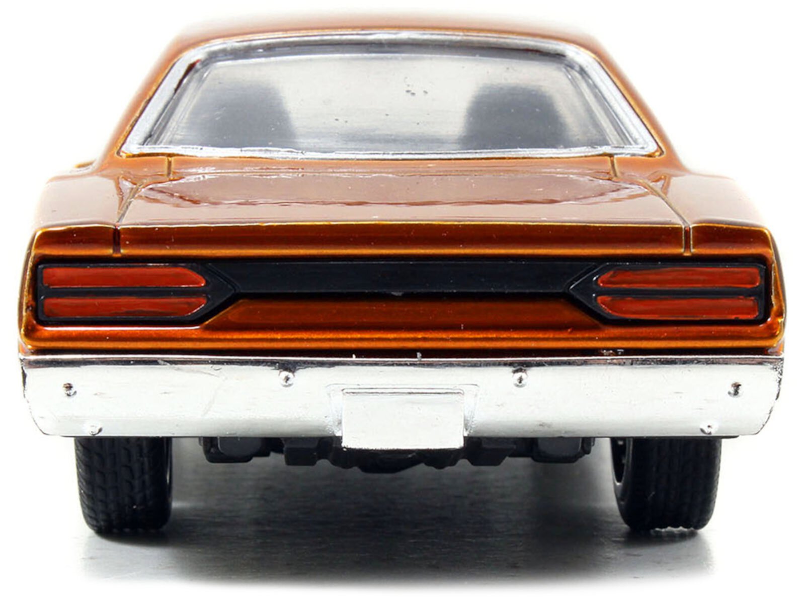 Dom's Plymouth Road Runner Orange Metallic with Matt Black Hood "Fast & Furious" Series 1/32 Diecast Model Car by Jada JADA TOYS