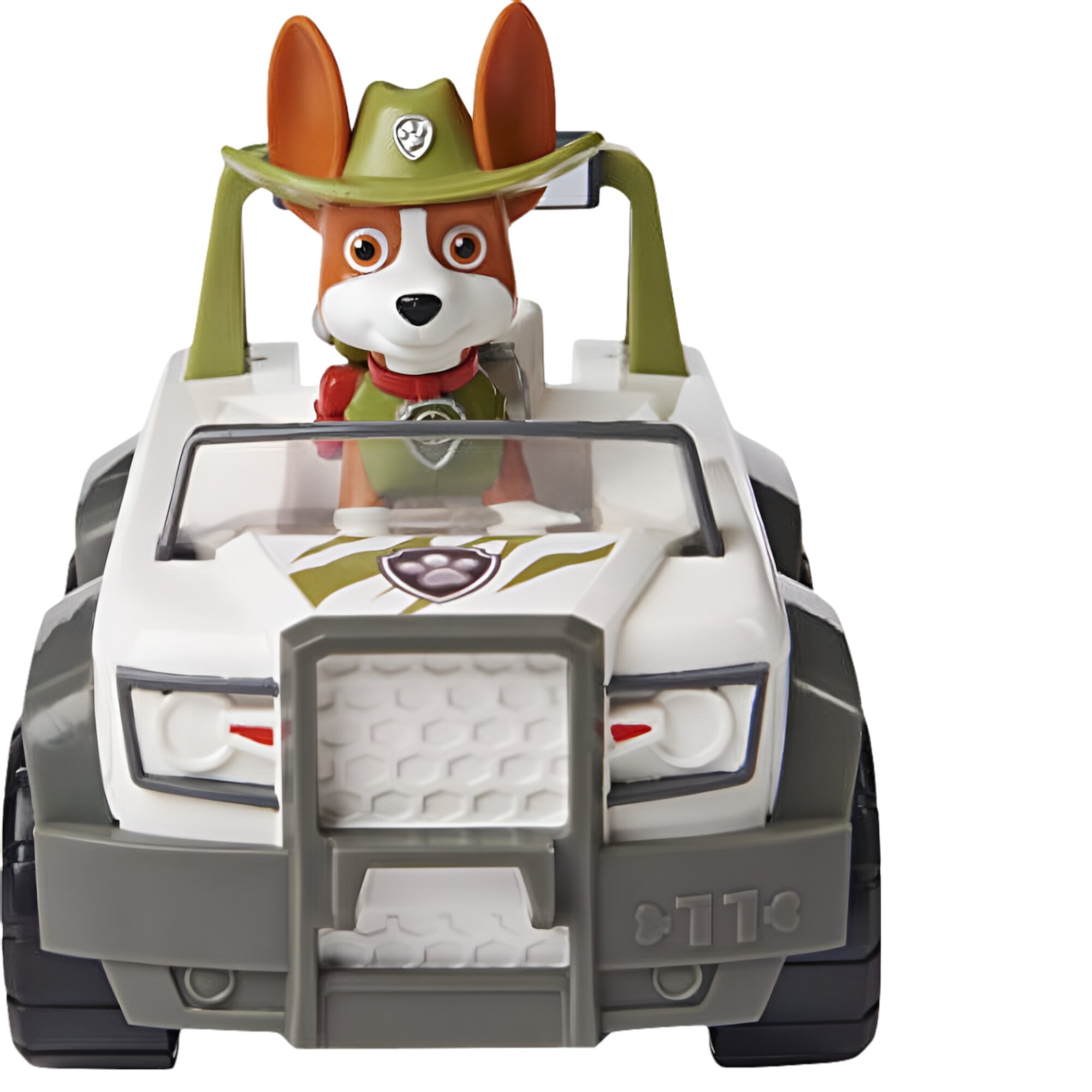 Paw Patrol, Tracker?s Jungle Cruiser Vehicle with Collectible Figure, for Kids Aged 3 and up Paw Patrol