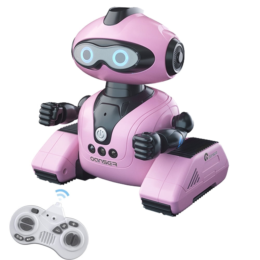 TITOUMI R22 Remote Control Electric Programmable Robot, Education Interactive Dancing, Gesture Induction with Led Lights Children'S Toys TITOUMI