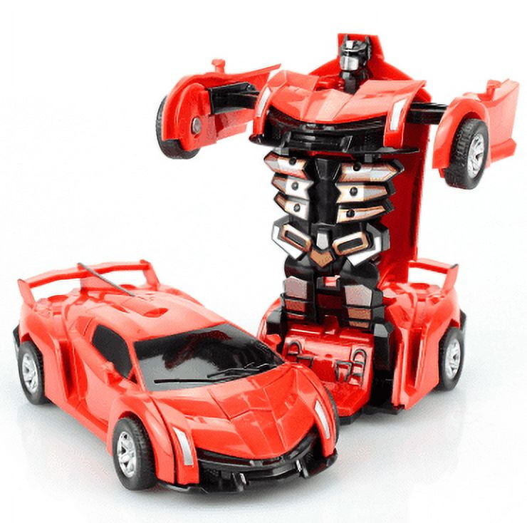 SHELLTON Robot Car Toy 2 in 1 Deformation Car Transforming Robot Car for Kids Boys Playing Best Christmas Birthday Gifts for 4 5 6 7 8 Year Old Girls Boys Shellton