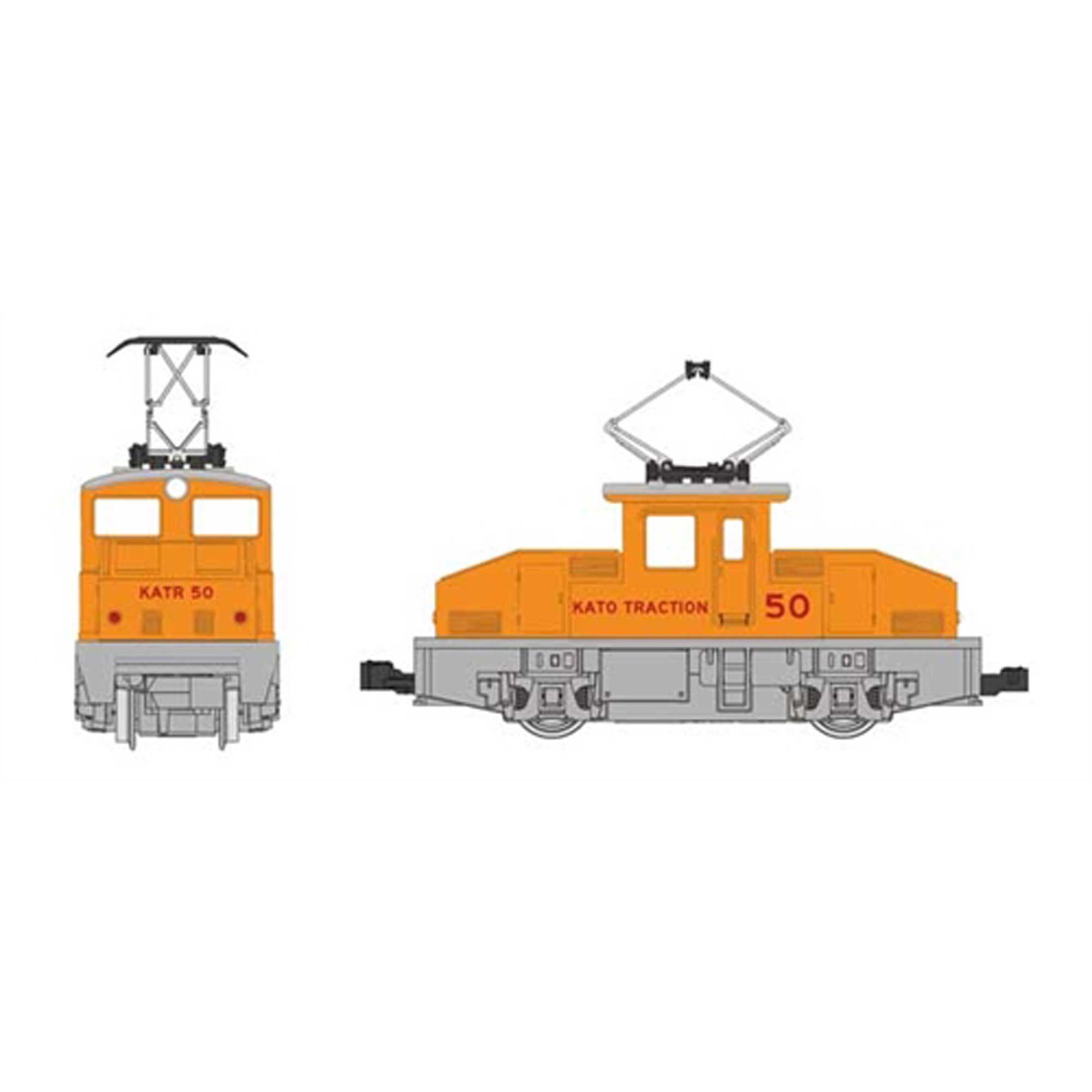 Kato USA Inc. N Pocket Line Series Steeple Cab Electric Loco KAT10504US N Locomotives KATO