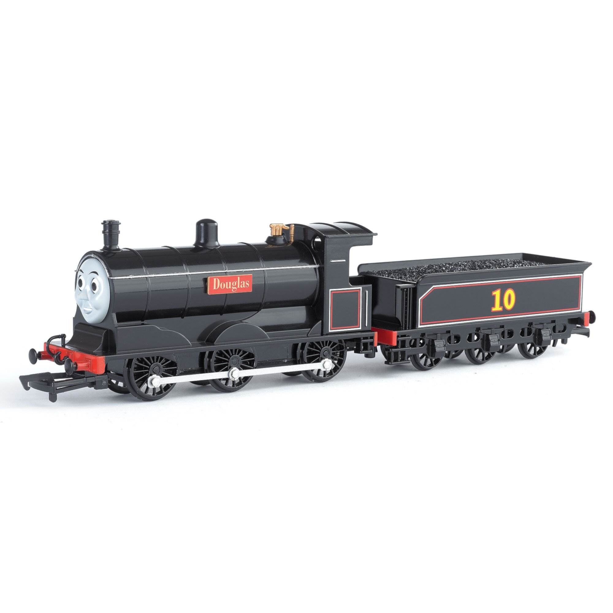 Bachmann Trains HO Scale Thomas & Friends Douglas w/ Moving Eyes Locomotive Train Thomas & Friends