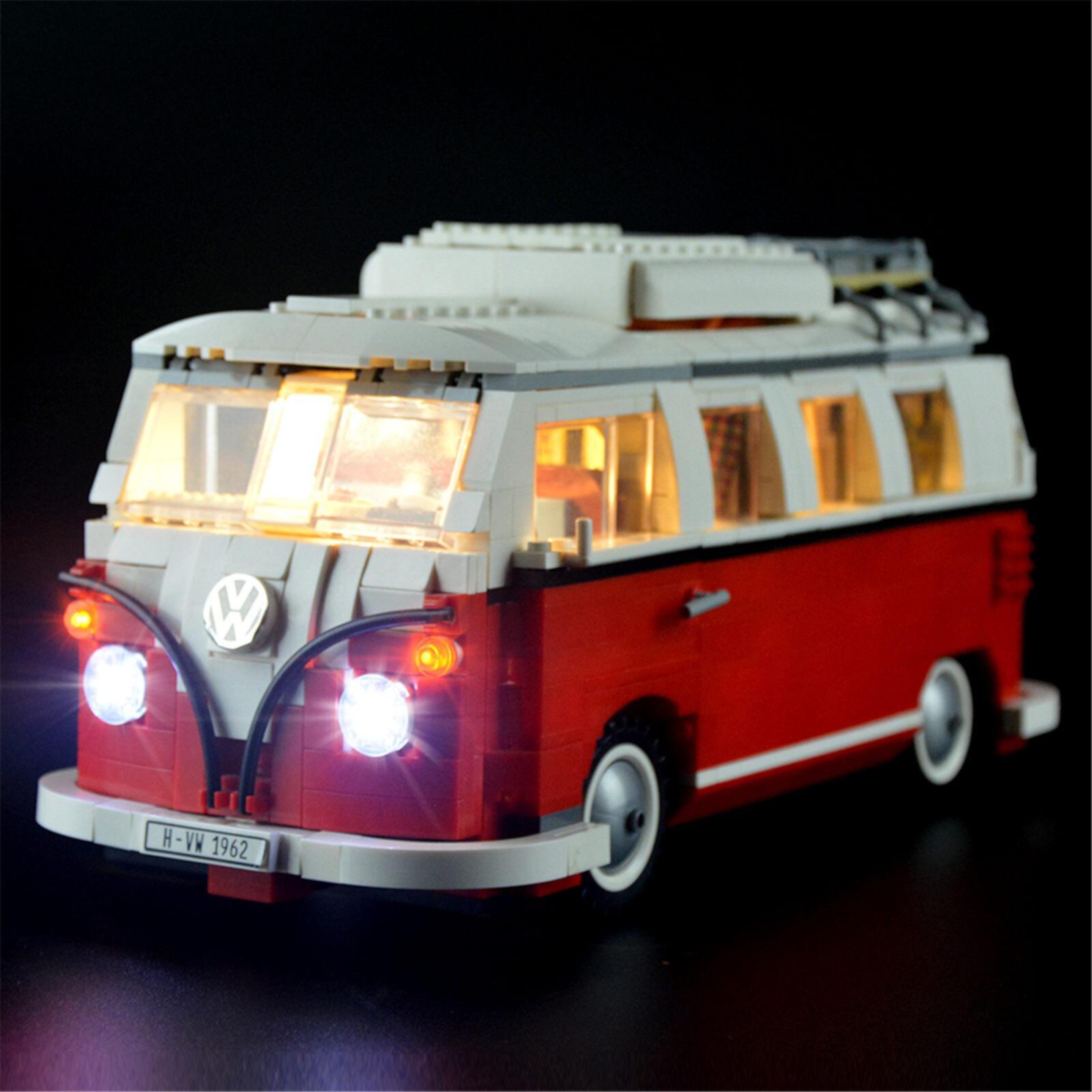 LIGHTAILING Led Lighting Set for Volkswagen T1 Camper Van, Compatible with Legos 10220 Building Blocks Model (Not Include the Building Set) Lightailing