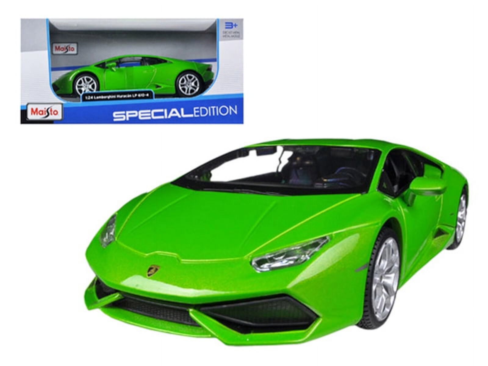 Lamborghini Huracan LP610-4 Green 1/24 Diecast Model Car by Maisto Maisto