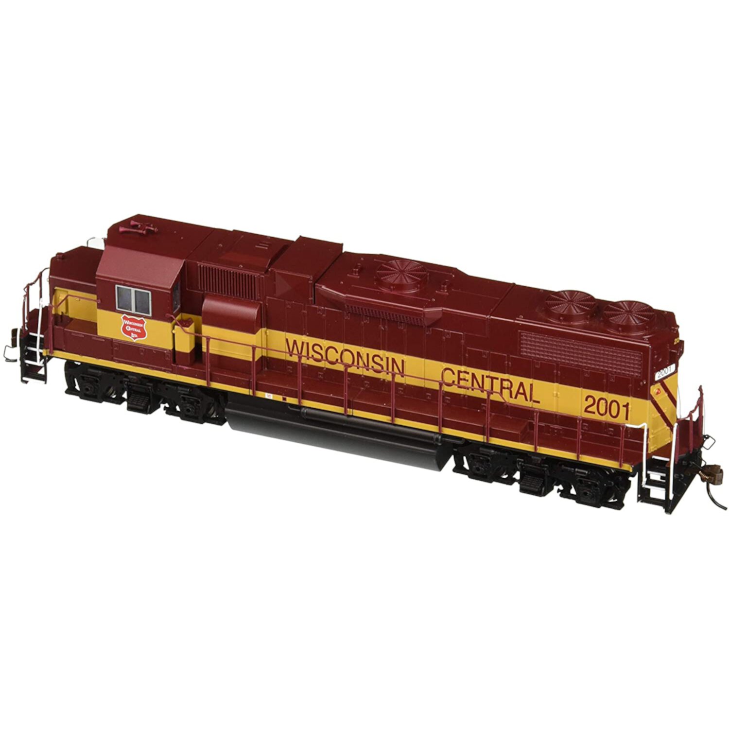 Bachmann Trains 61712 HO Scale 1:87 Wisconsin Central #2001 Locomotive, Red Bachmann Trains