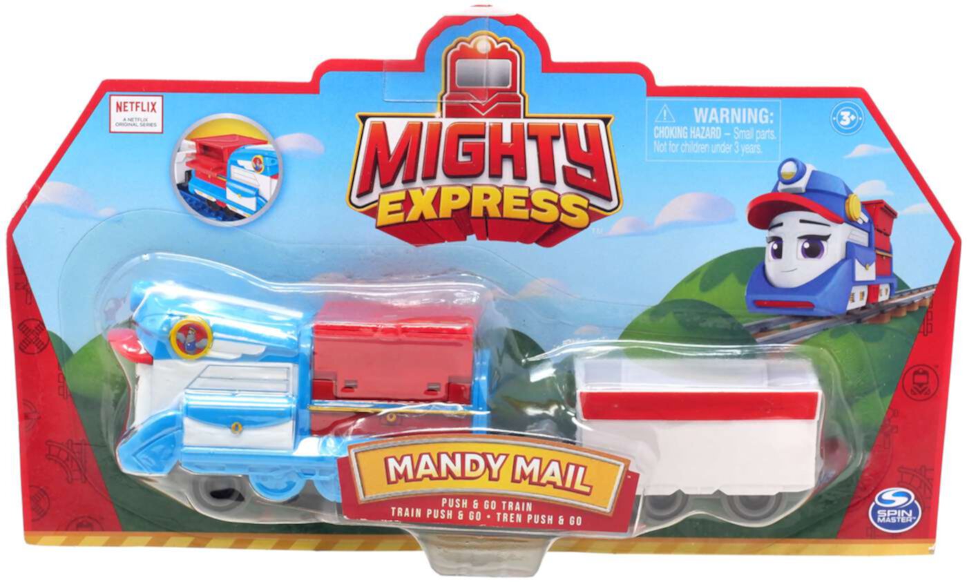 Mighty Express Push & Go Mandy Mail Vehicle Spin Master Games