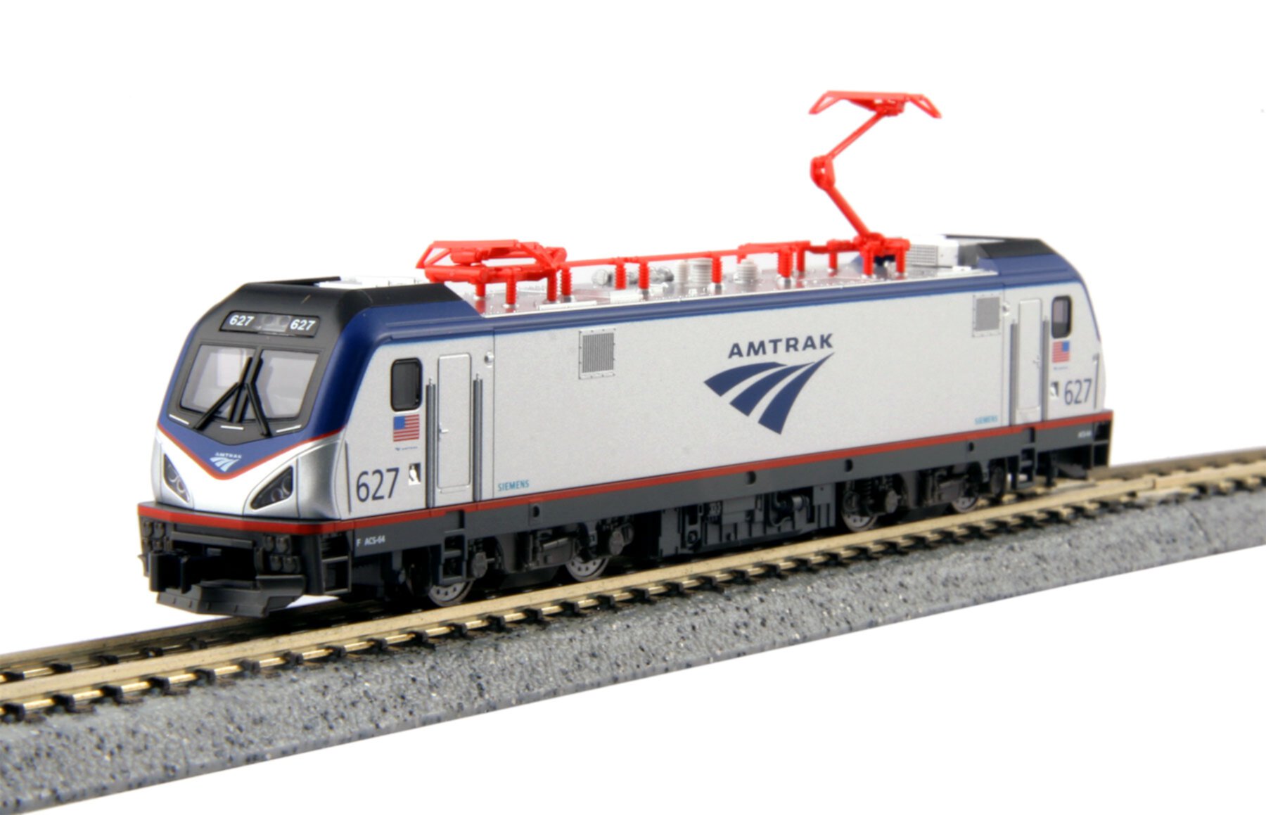 Kato 1373002 N Amtrak Siemens ACS-64 #627 KATO