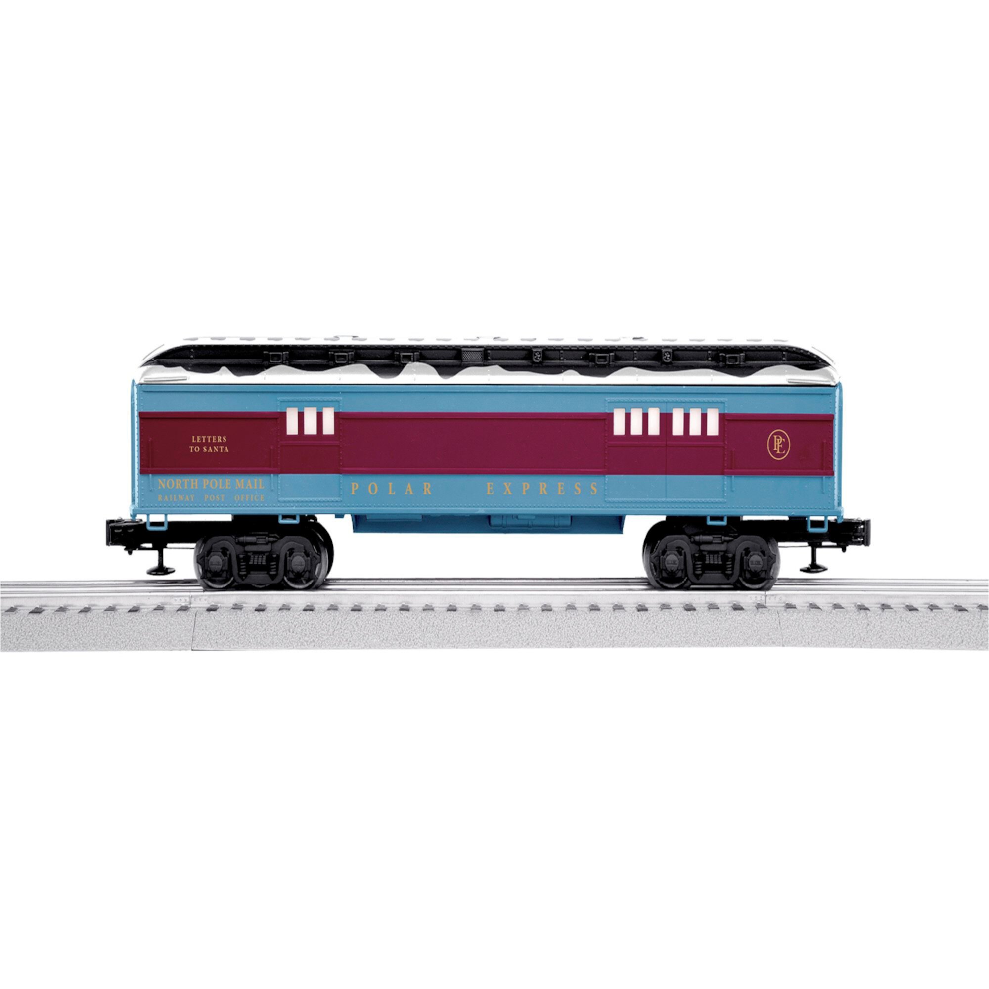 Lionel O Scale The Polar Express Letters to Santa Mail Car Electric Powered Model Train Rolling Stock Lionel