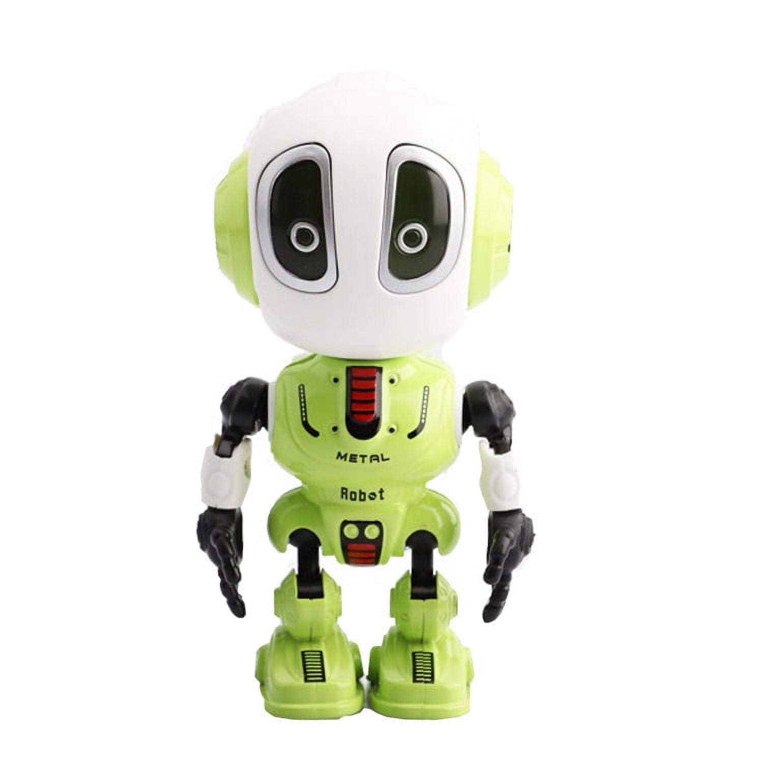 AAOMASSR Stocking Stuffers, Robot Kids Toys, Mini Robot Talking Toys for Boys and Girls- Travel Toys Help Kids Talking for Christmas Stocking Stuffers, LED Lights and Interactive Voice Changer AAOMASSR