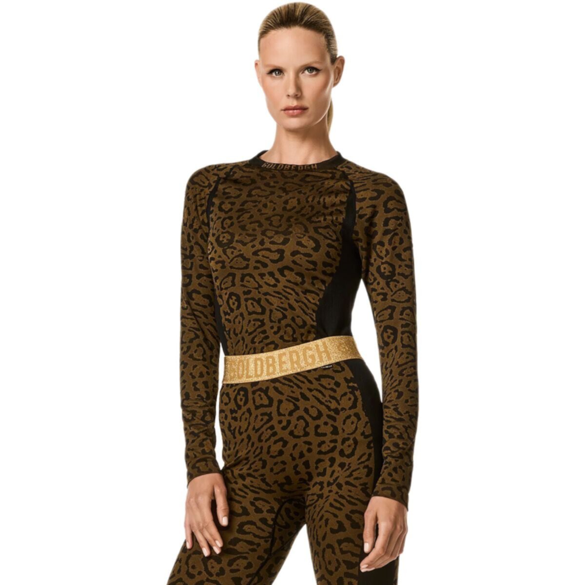 Feline Long-Sleeve Baselayer Top Goldbergh