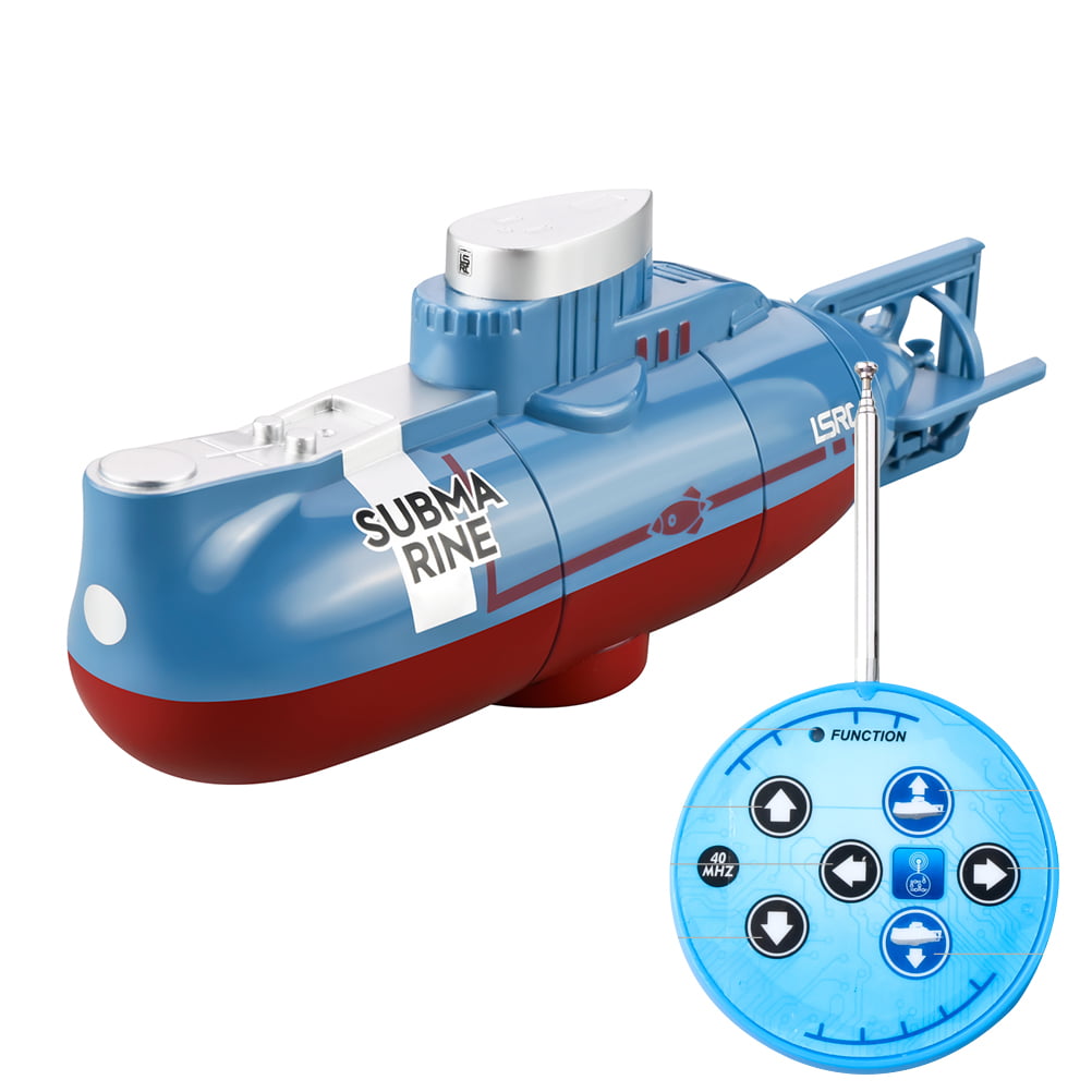 RC Mini Submarine 6 Channels Remote Control Under Water Ship RC Submarine Model Kids Educational Toy Gift for Children Fyydes