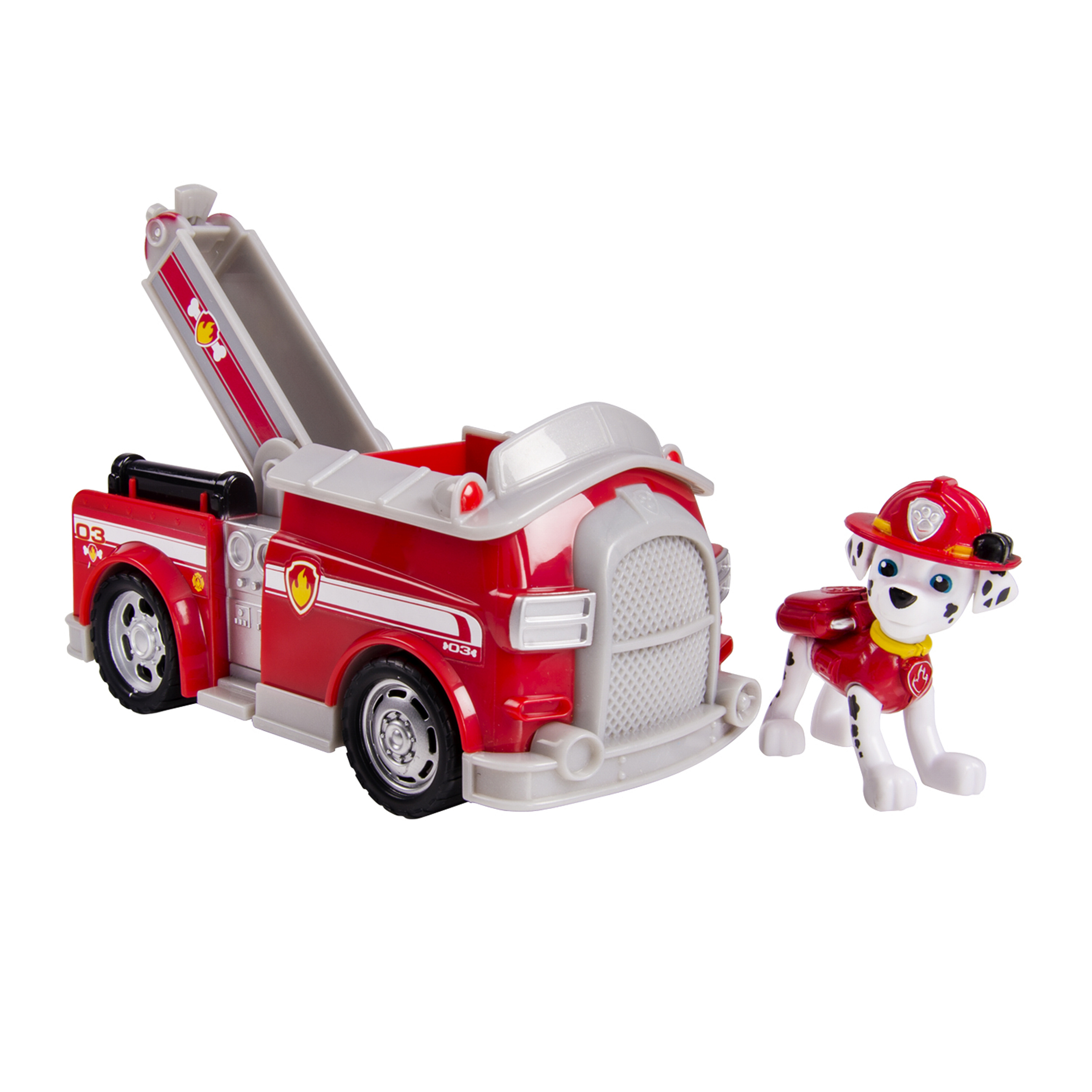 Paw Patrol Marshall's Fire Fightin' Truck, Vehicle and Figure Paw Patrol