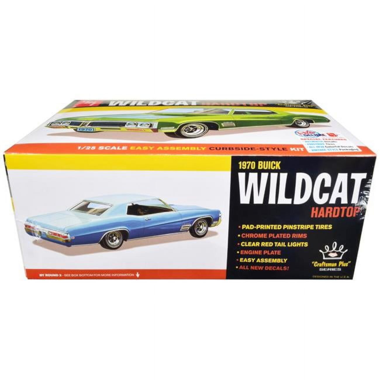 AMT Model Kit Skill 2 1970 Buick Wildcat Hardtop AMT